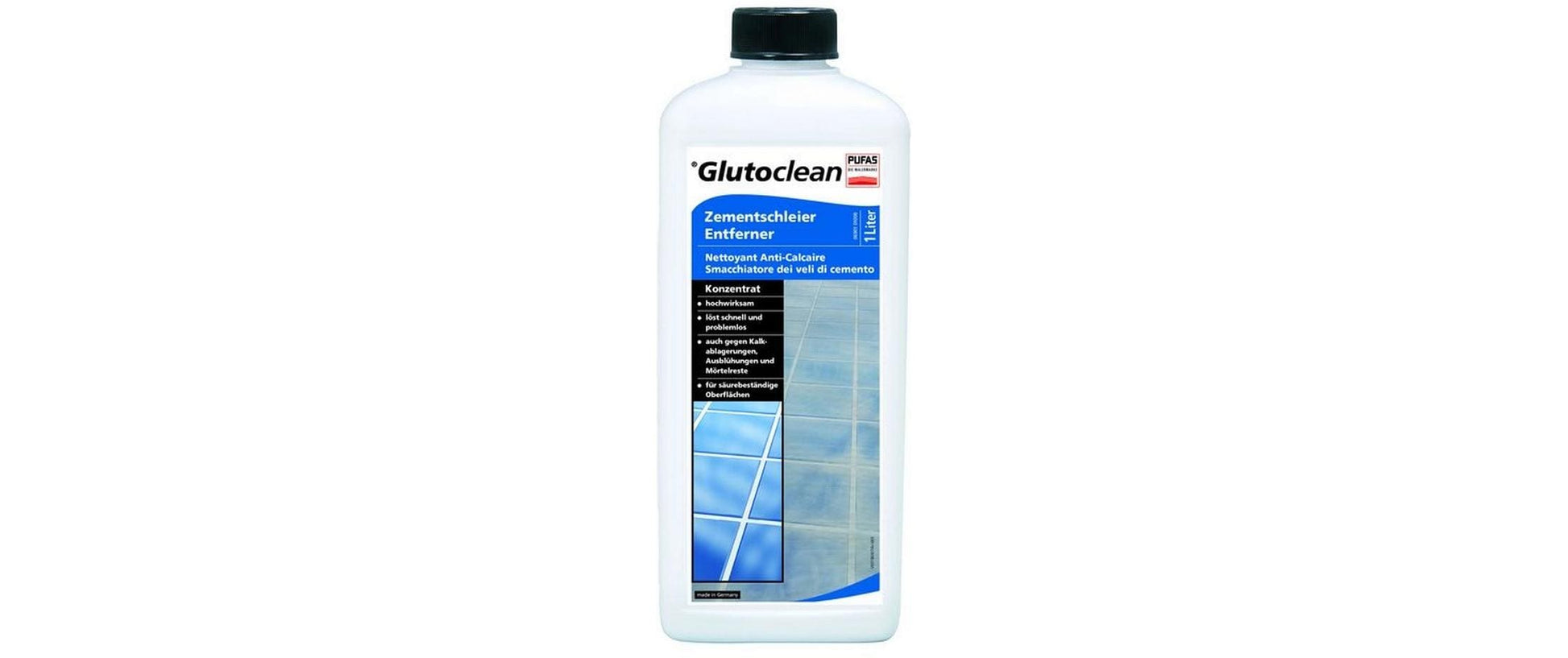 Glutoclean Bodenreiniger für Beton – Konzentrat – 1 l