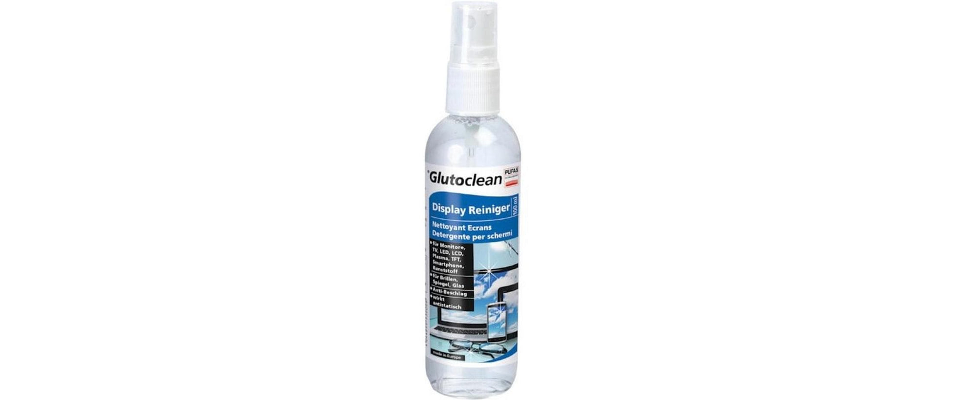 Glutoclean 033201074 Bildschirm-/Elektronikreiniger – für Display – Flüssigkeit – 100 ml