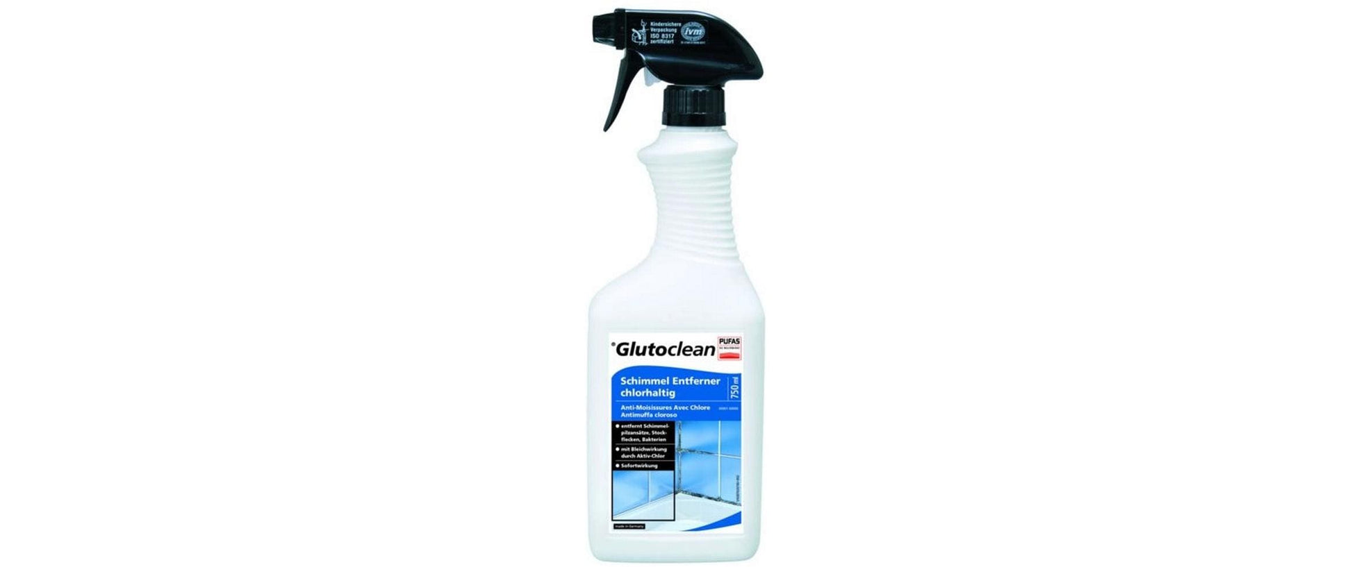 Glutoclean Schimmelentferner für Oberflächen – Spraydose – 750 ml