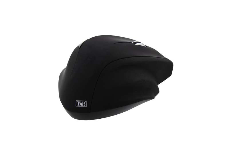 T'nB MWERGO – Maus – Kabellos (Bluetooth/2,4 GHz), 1600 DPI, rechts, Schwarz