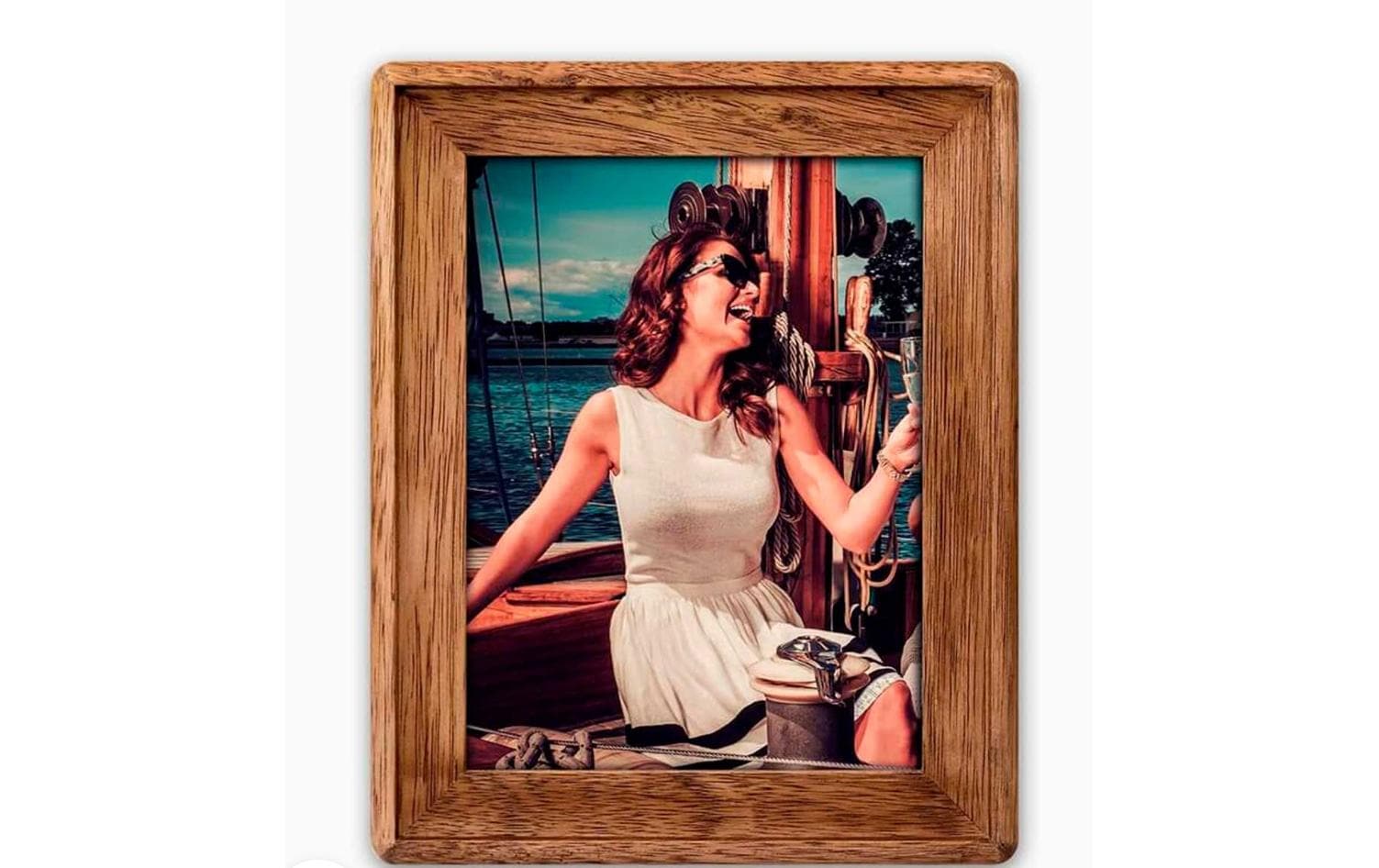 ZEP Bilderrahmen – für 13 × 18 cm – Holz, Braun