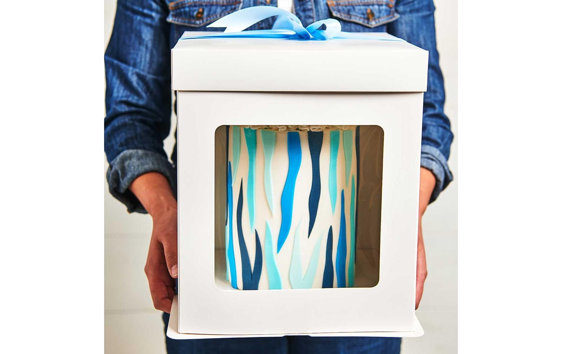 FunCakes Cupcake-Box – 210 × 210 × 235 mm, weiss – 1 Stk.