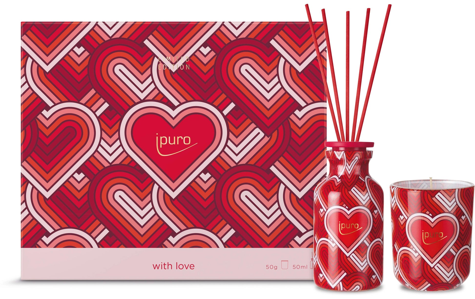 Ipuro With Love – Geschenkset, 2 × 50 ml