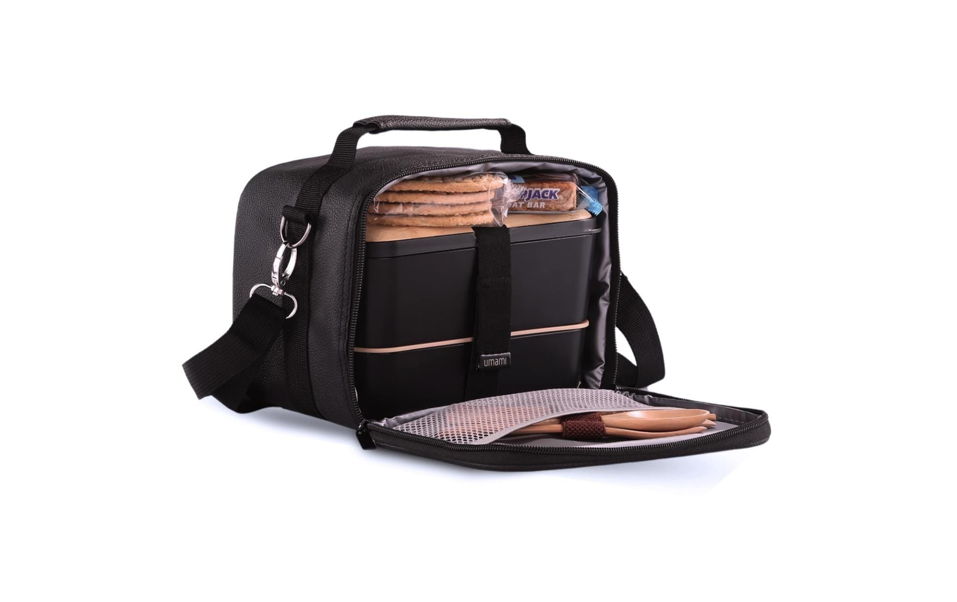 Umami Lunchbox Thermocase – gefrierfest – schwarz – Nylon – 1 Stück