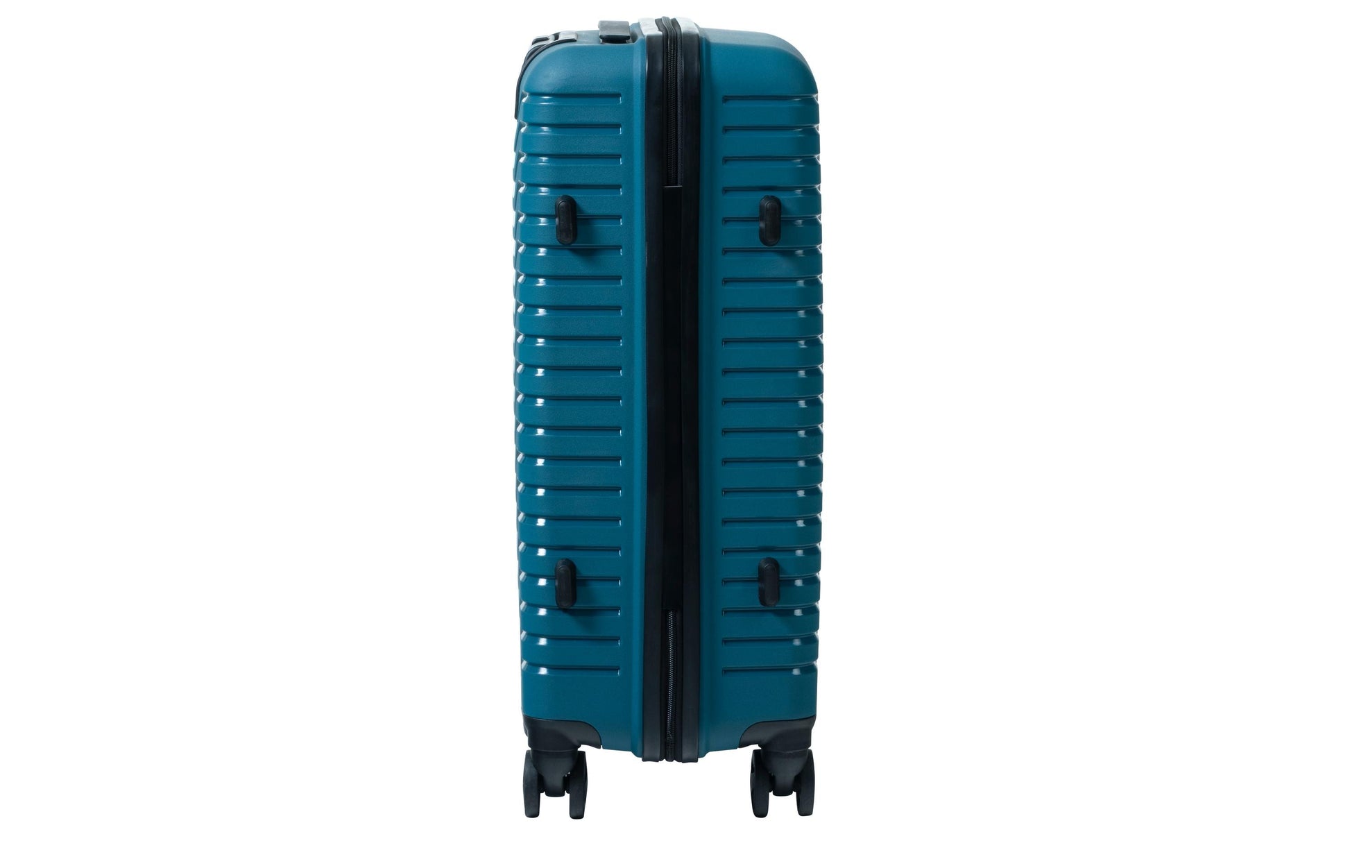 KOOR Trolley – 63 l, Hartschale, 4 Rollen, mit TSA, Petrol, 40 × 66 × 26 cm