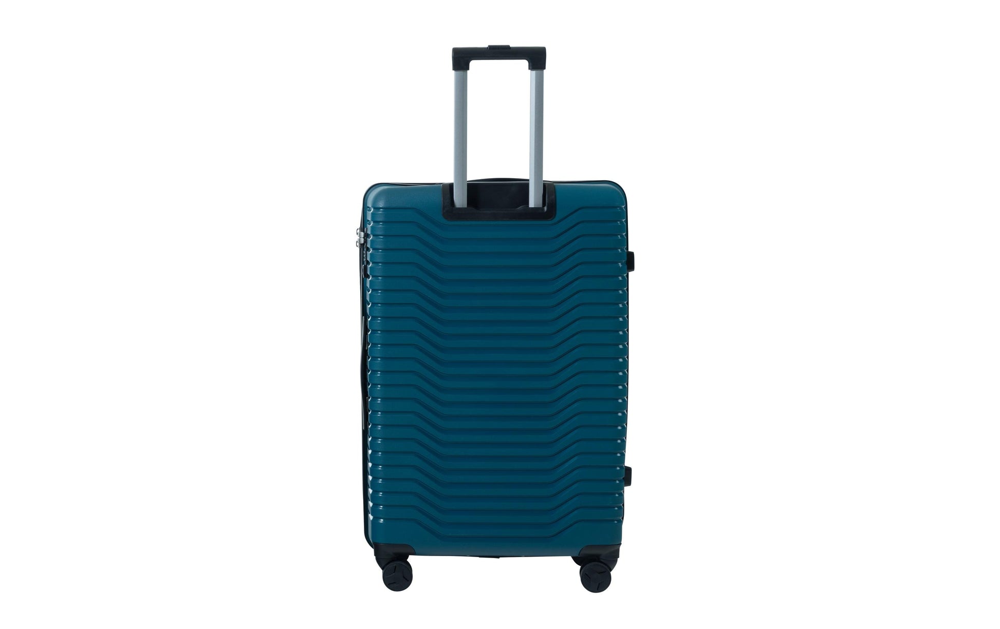 KOOR Trolley – 95 l, Hartschale, 4 Rollen, mit TSA, Petrol, 46 × 76 × 30 cm