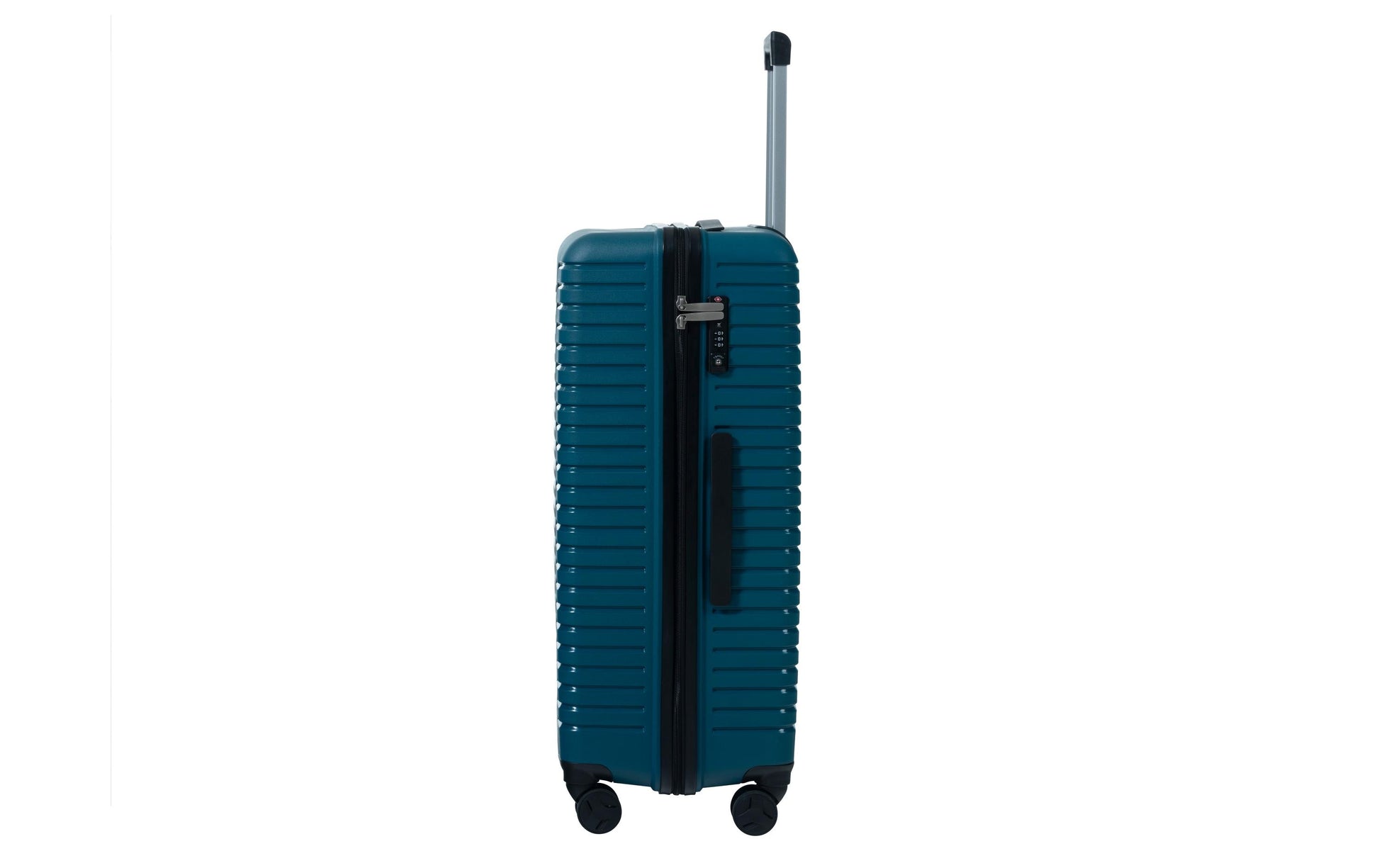 KOOR Trolley – 95 l, Hartschale, 4 Rollen, mit TSA, Petrol, 46 × 76 × 30 cm