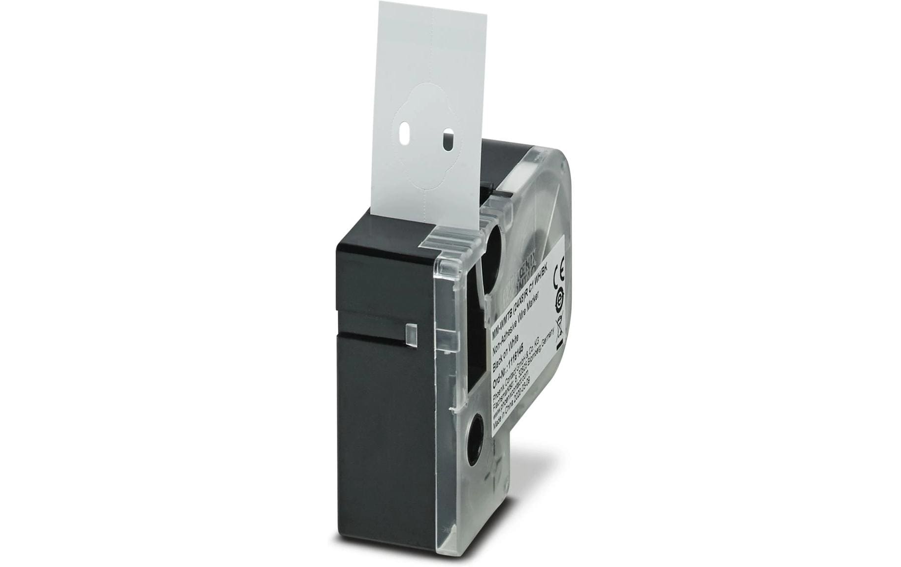 Phoenix Contact Kabelbinder 23×24 mm, 186er-Pack, schwarze Schrift – weiss