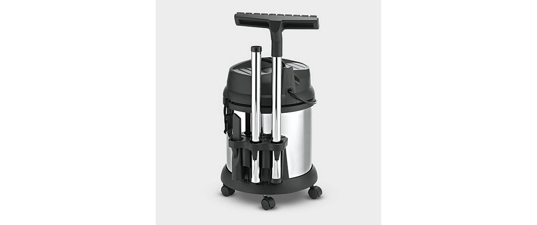 Kärcher Nass- und Trockensauger NT 27/1 Me Adv – 1380 W, 27 l, Netzbetrieb, Schlauch 2,5 m