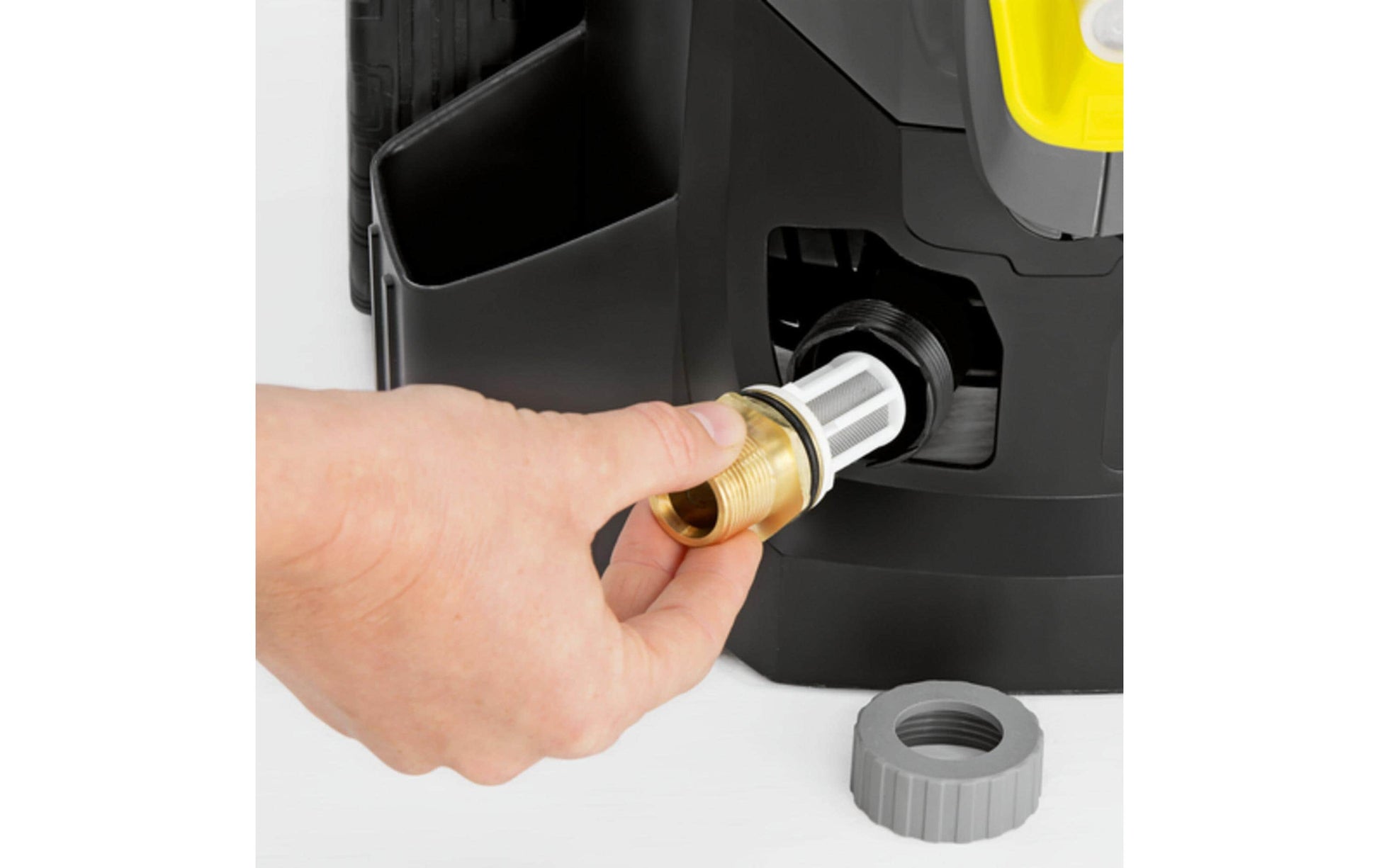 Kärcher professional Kärcher Hochdruckreiniger HD 5/12 C Plus – Netzbetrieb, 115 bar, 500 l/h – Grau