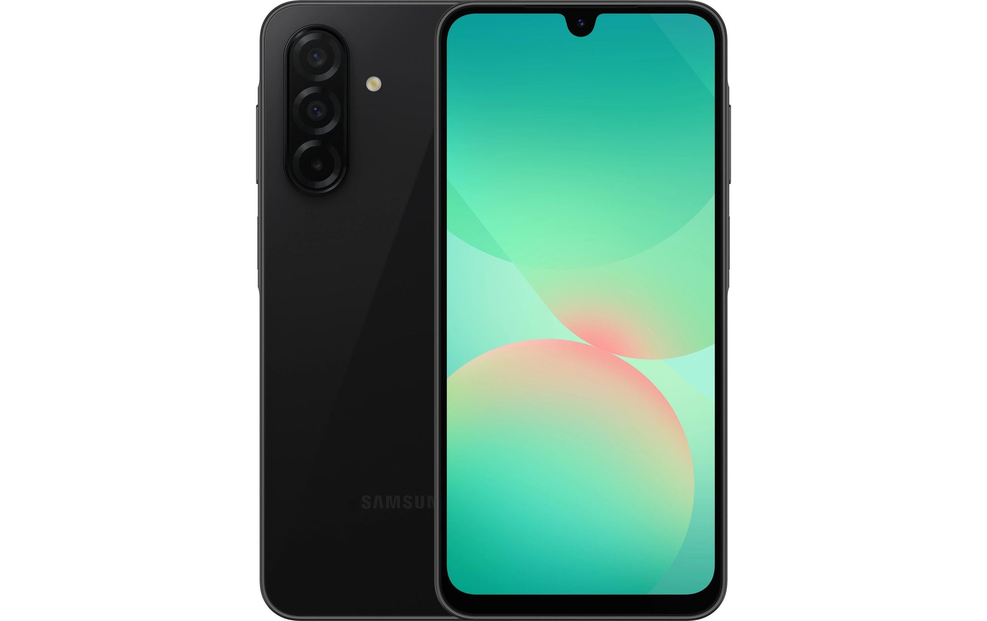 Samsung Galaxy A26 5G – schwarz, 6,7", 1080 × 2340, Android 15, 128 GB, 6 GB, hybride Dual-SIM, IP67
