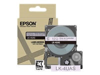 Epson Textilband – 12 mm × 8 m, lavendel/grau – LK-4UAS