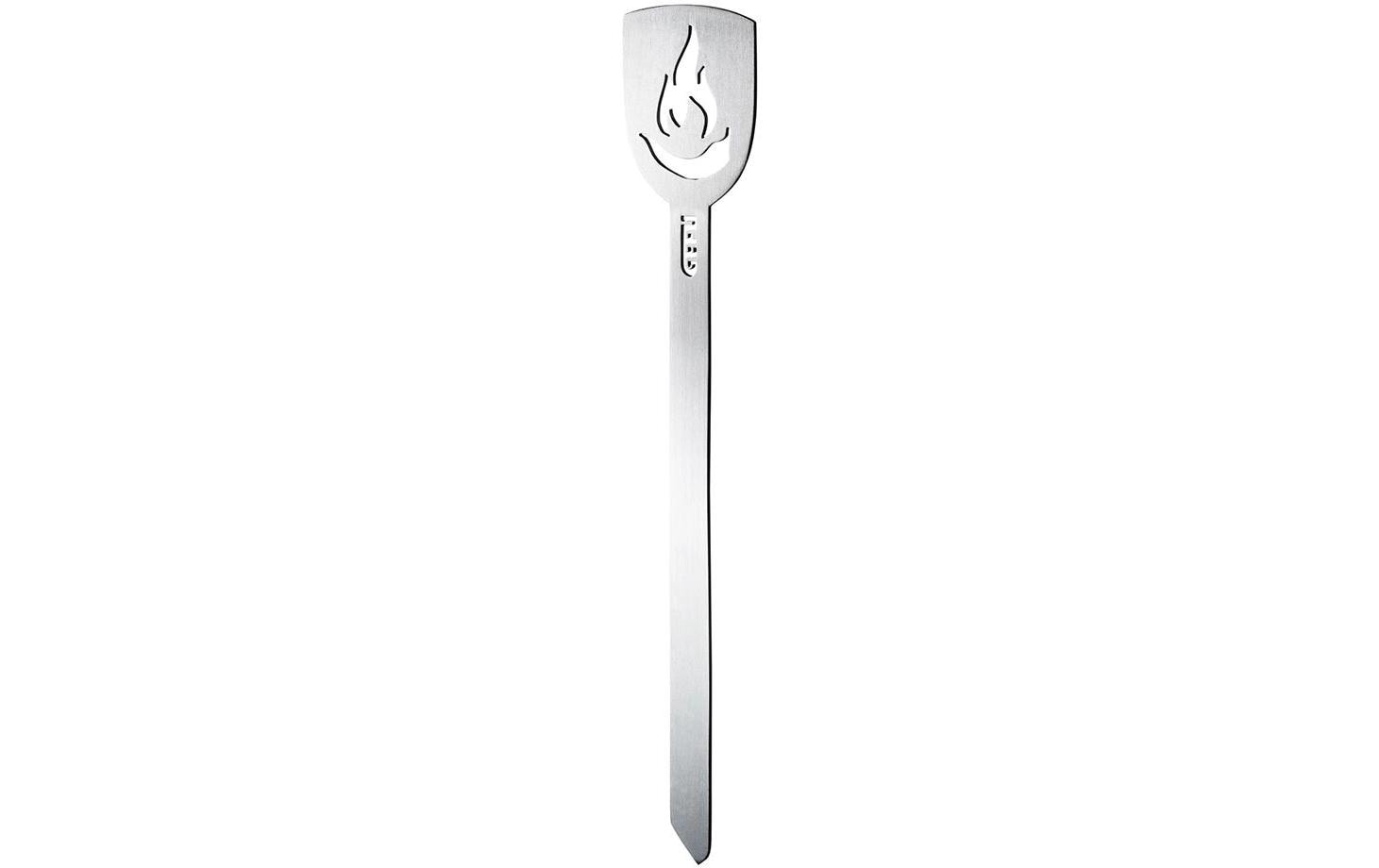 GEFU Burger-Spiesse 19 cm, 2er-Set, Edelstahl, Silber