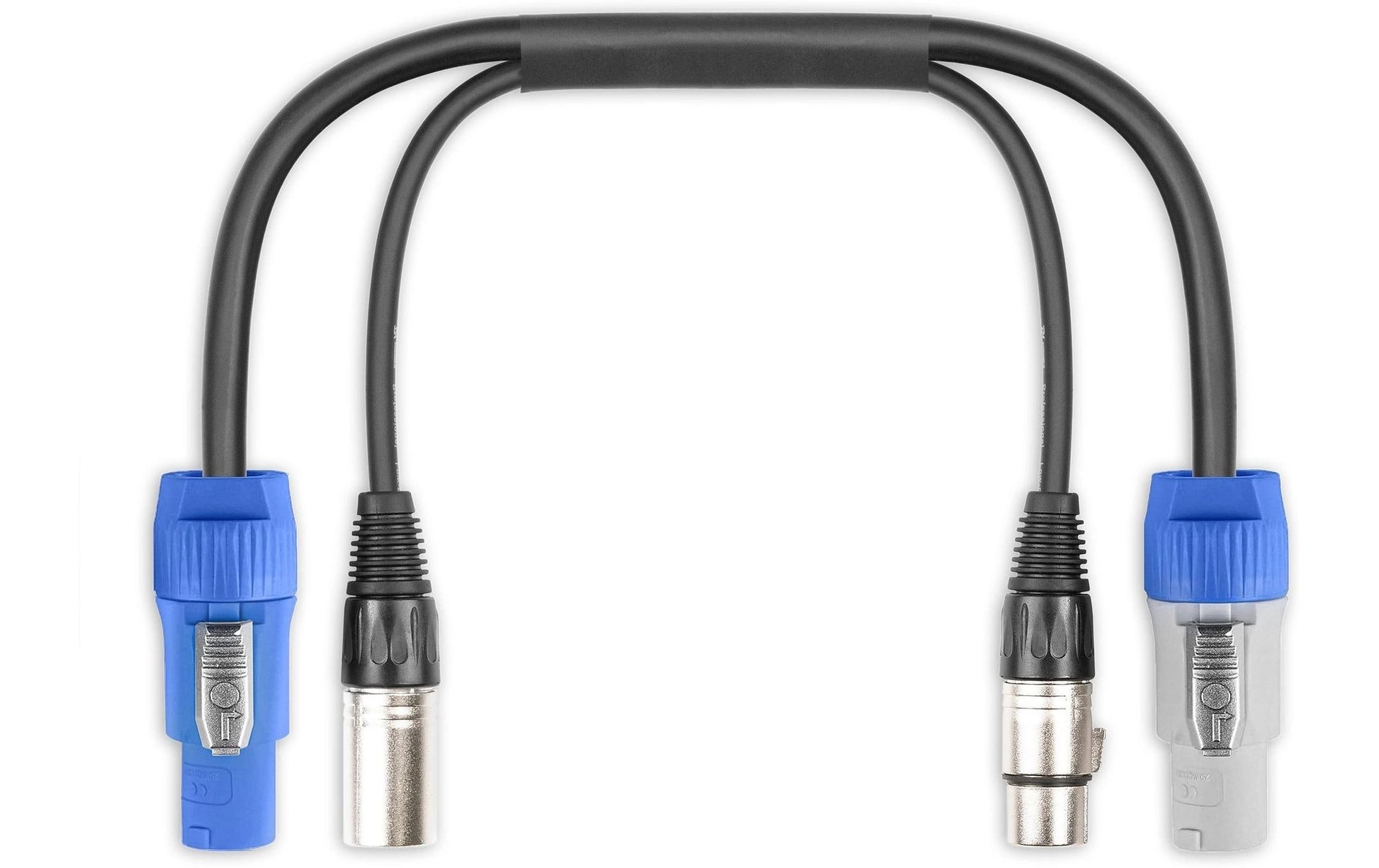PD-Connex XLR-Kabel – Powercon–XLR (5-pol) Stecker – 0,5 m