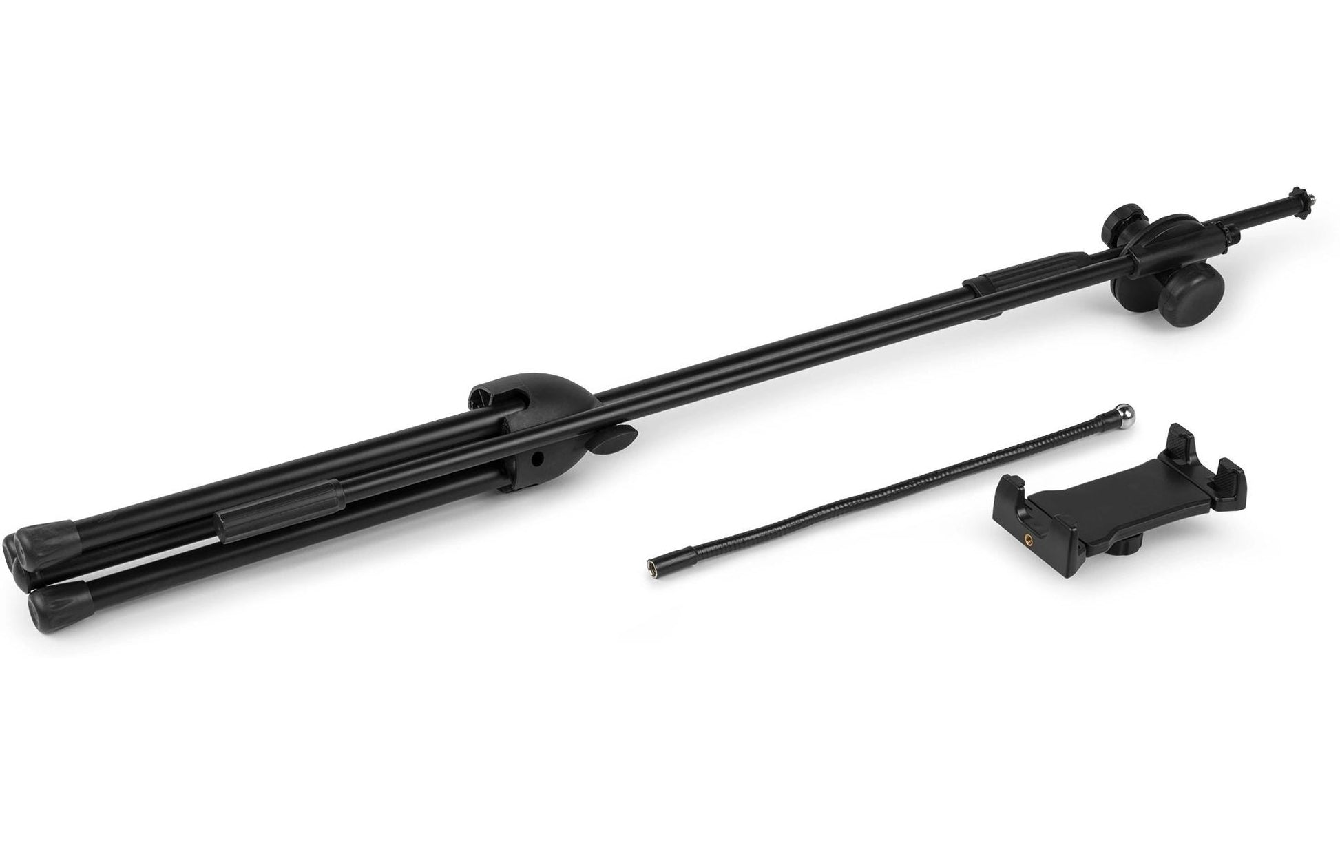 Vonyx MS10TH – Mikrofonständer – Bodenstativ, Höhenverstellbar, 92–155 cm, 1,85 kg – Schwarz