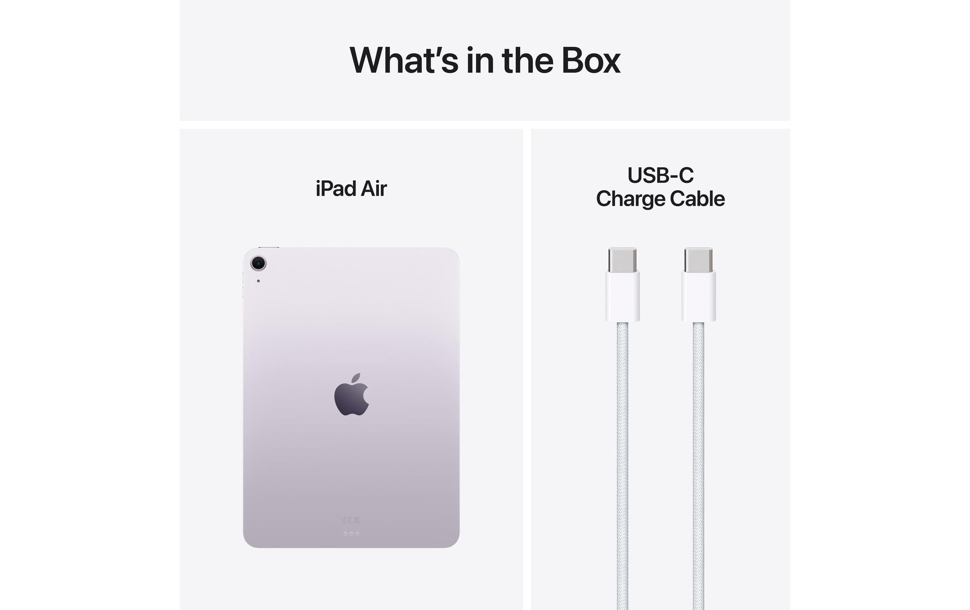 Apple iPad Air – 11", 256 GB, 8 GB RAM, WLAN, iPadOS 18, Violett