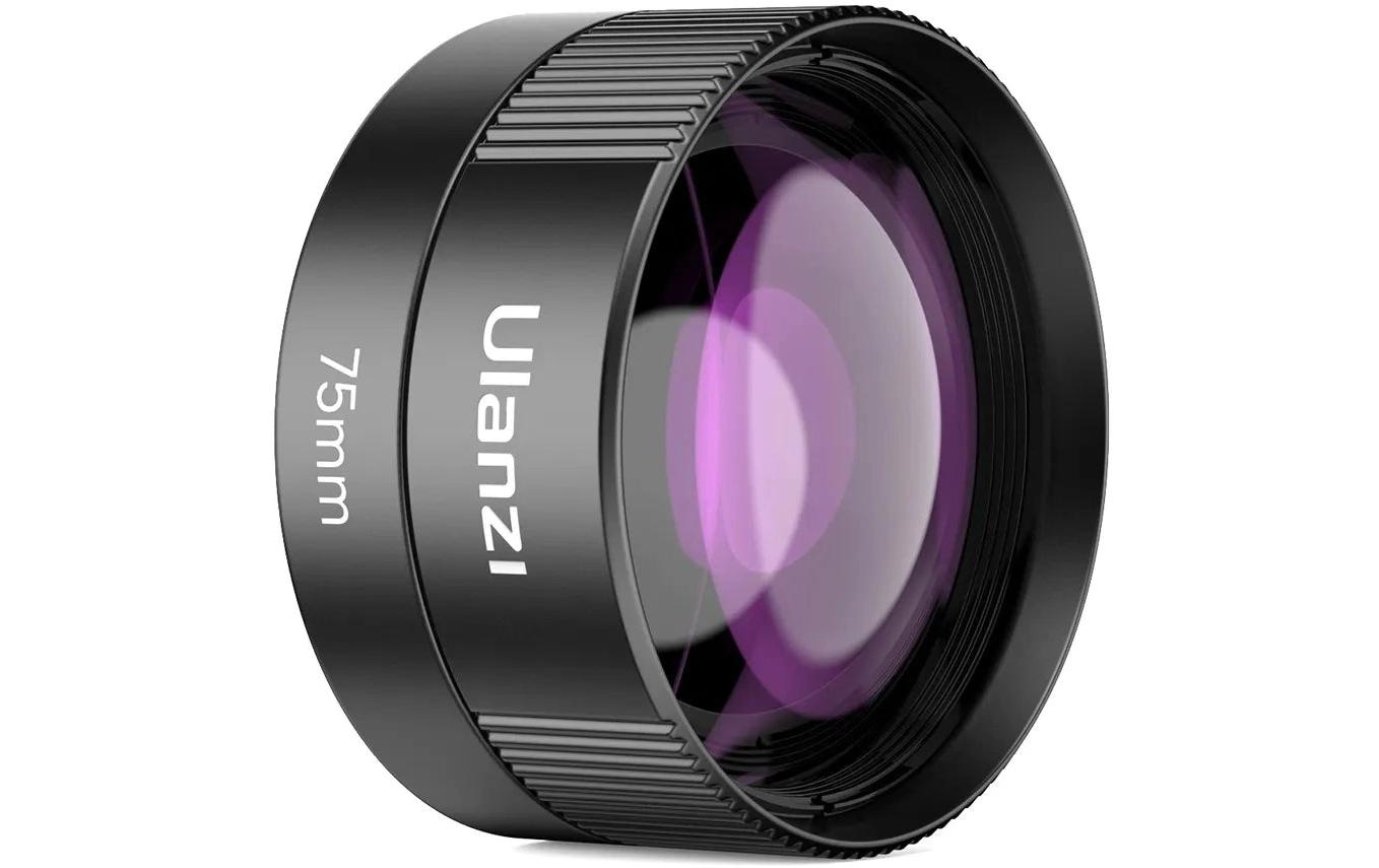 Ulanzi CL-003 – Smartphone-Makroobjektiv 75 mm – für Smartphones – Schwarz