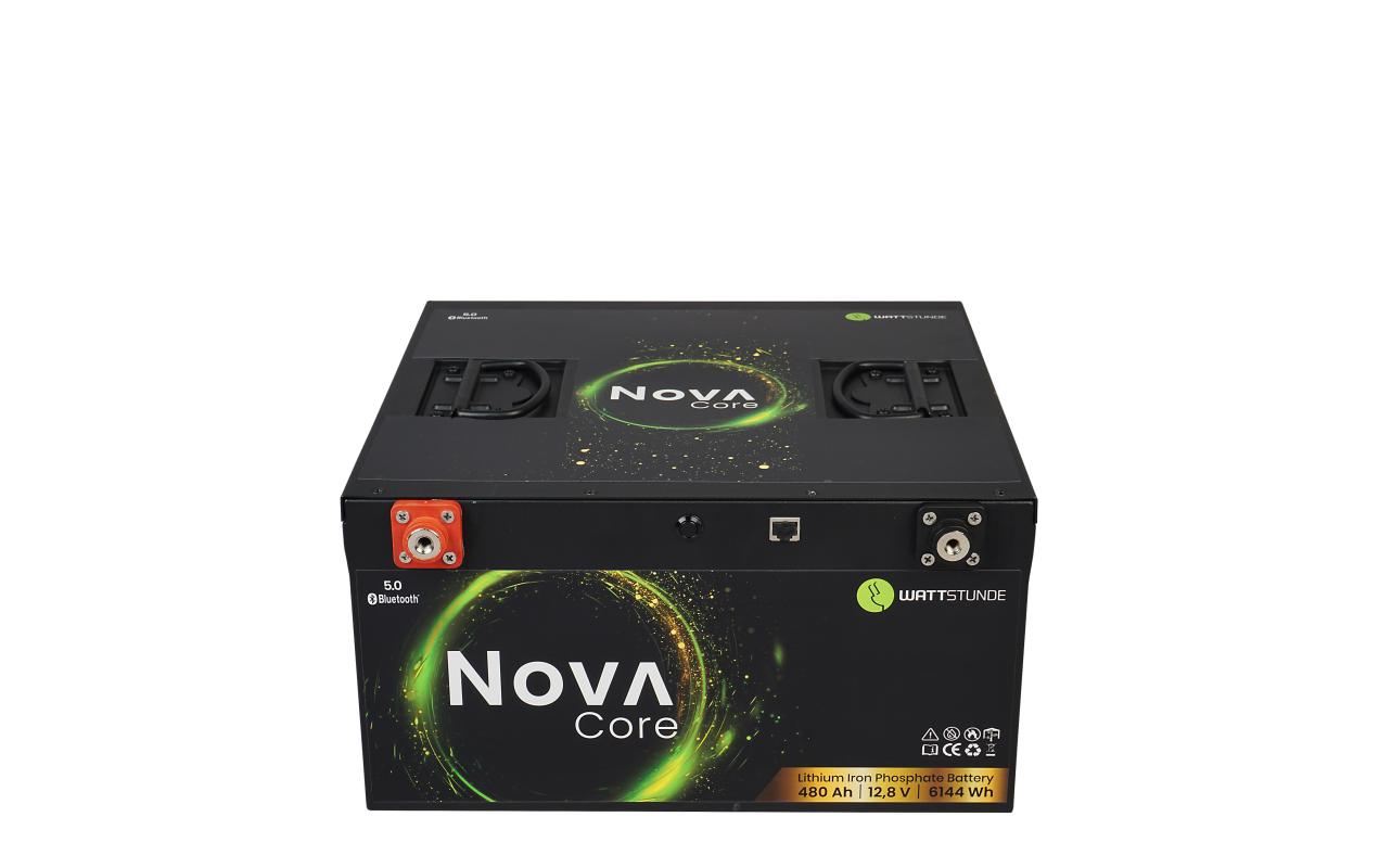 Wattstunde NOVA Core Akku 12,8 V 480000 mAh 6144,00 Wh Li-Ion – für Geräte