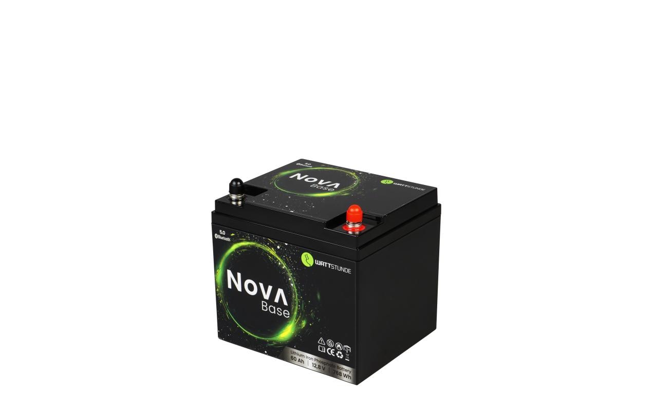 Wattstunde NOVA Base Akku 12,8 V 60000 mAh 768,00 Wh Li‑Ion