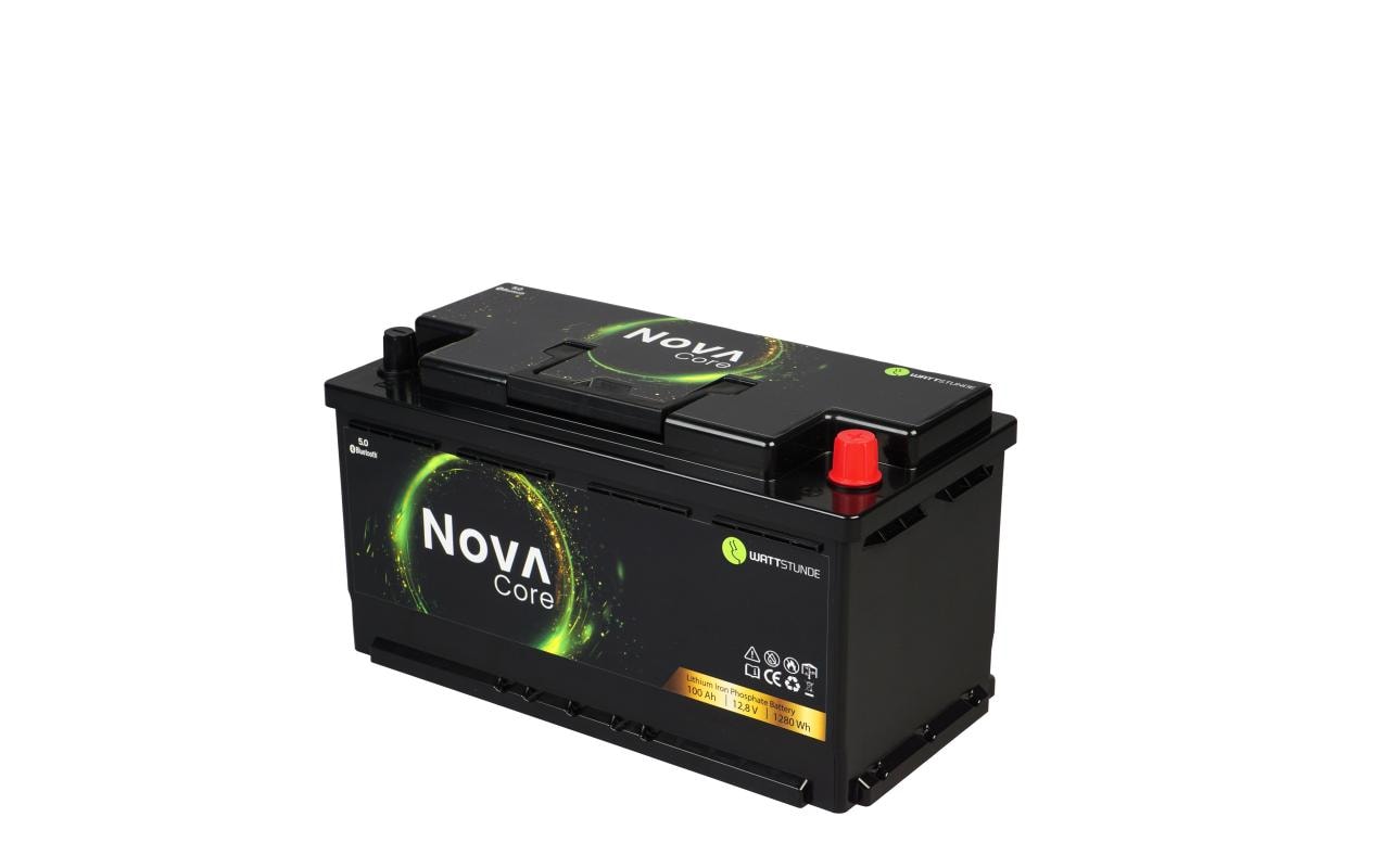 Wattstunde NOVA Core Akku 12,8 V 100000 mAh 1280,00 Wh Li-Ion
