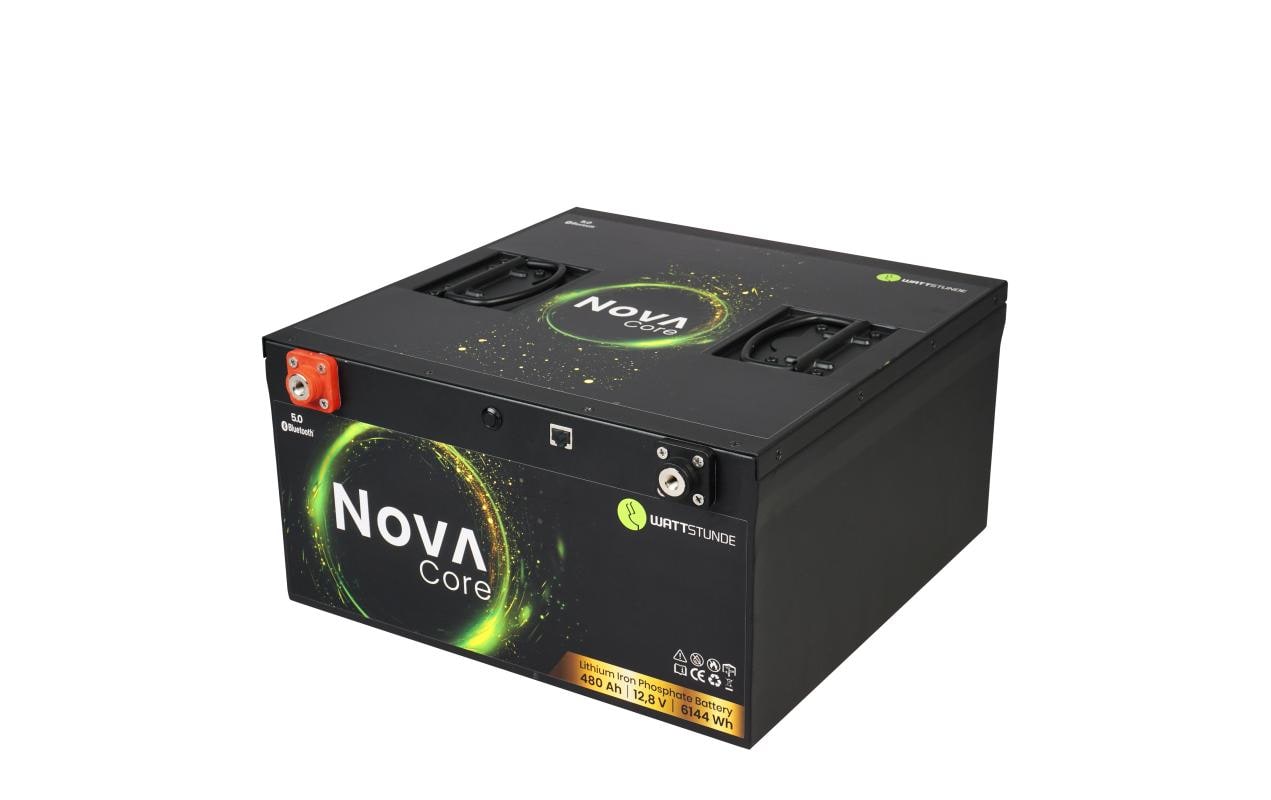 Wattstunde NOVA Core Akku 12,8 V 480000 mAh 6144,00 Wh Li-Ion – für Geräte