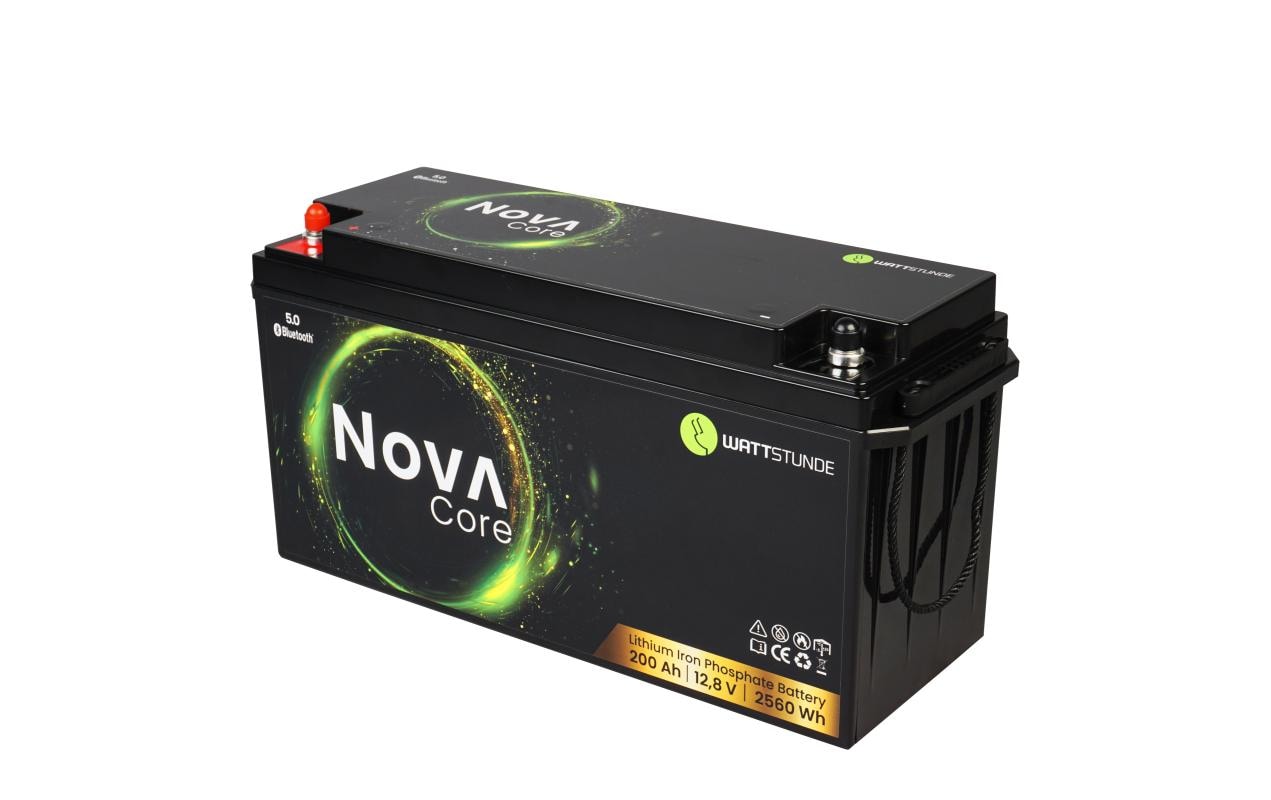 Wattstunde NOVA Core Akku 12,8 V 200000 mAh 2560,00 Wh LiFePO4
