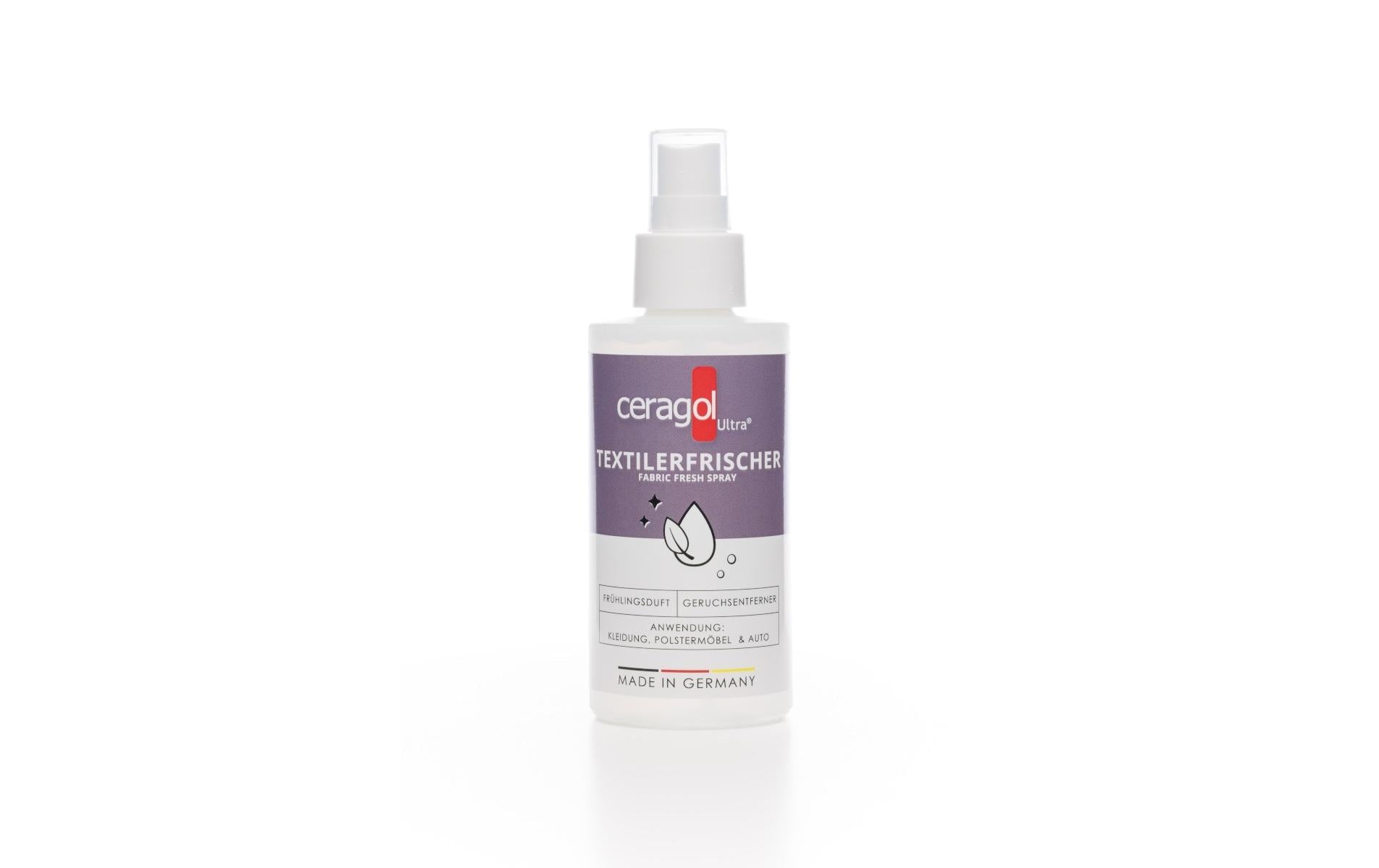 Ceragol Teppich-/Polsterreiniger für Textilien – Erfrischend, Spray – 150 ml