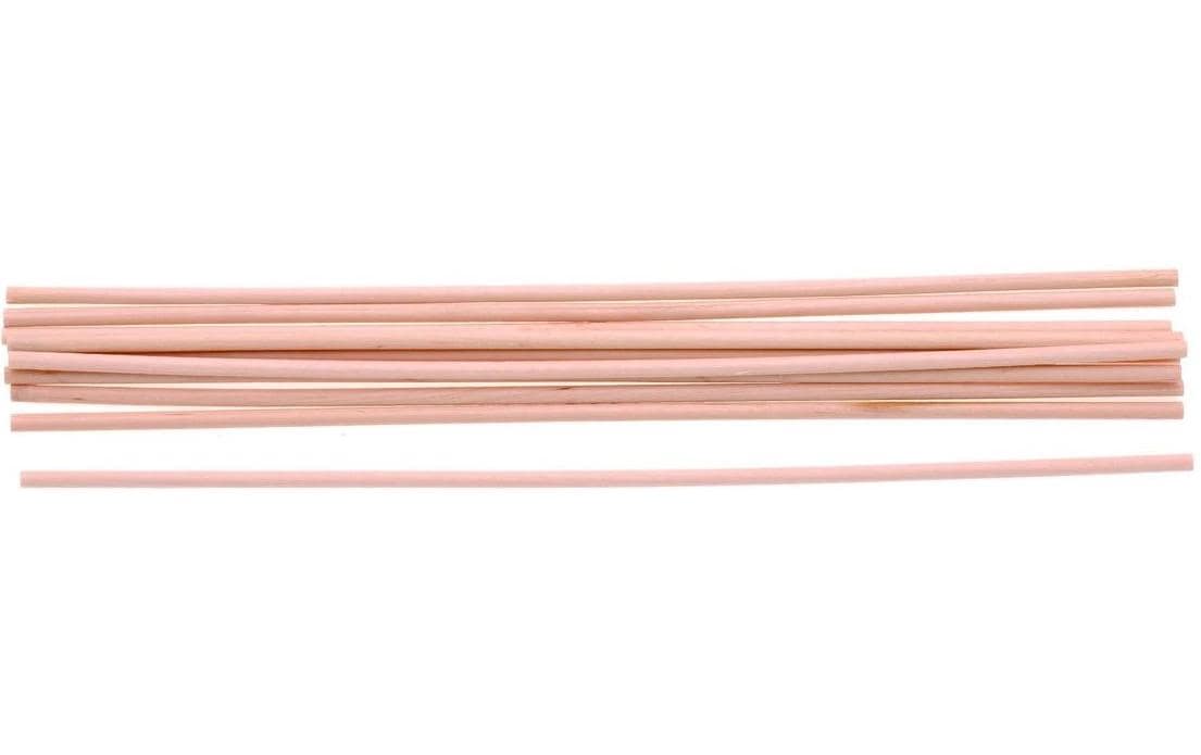 Ursus Dekostäbe, Buchenholz, Rot, Ø 5 mm × 40 cm, 50 Stk.