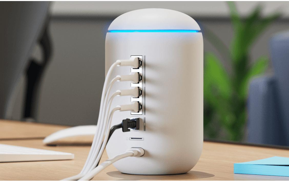 Ubiquiti UniFi Dream Router UDR7 – WLAN-Router – Wi‑Fi 7 Tri‑Band (2,4/5/6 GHz), 5,7 Gbit/s, 2.5GbE