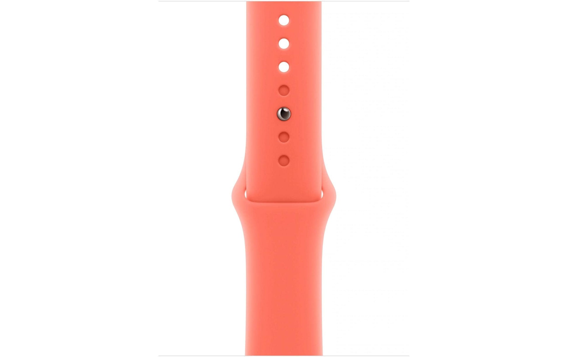 Apple Tangerine Sport Band – Armband – für Apple Watch 46 mm, Tangerine, M/L, Kunststoff