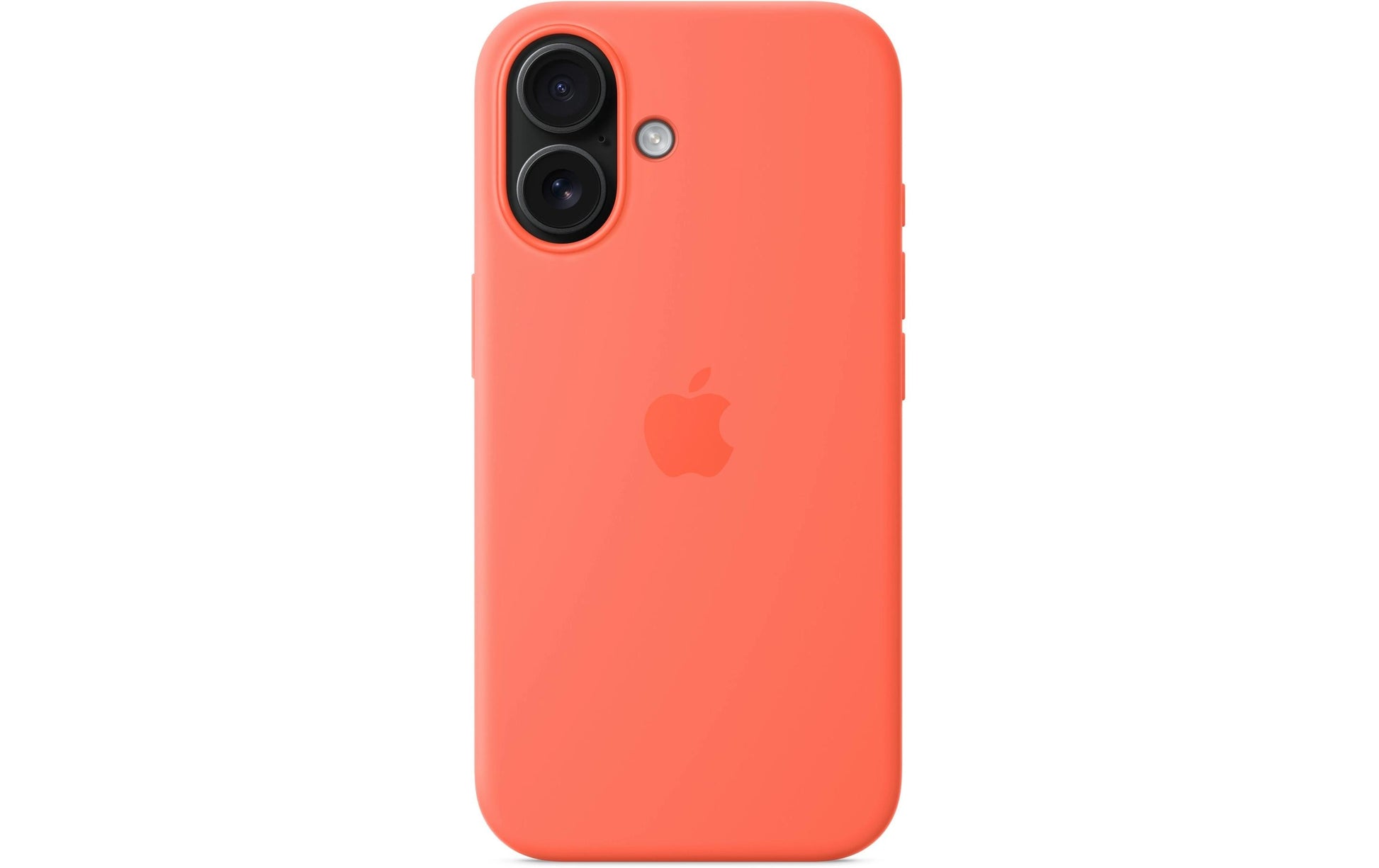 Apple Backcover – für Apple iPhone 16 – orange – Silikon – MagSafe-kompatibel