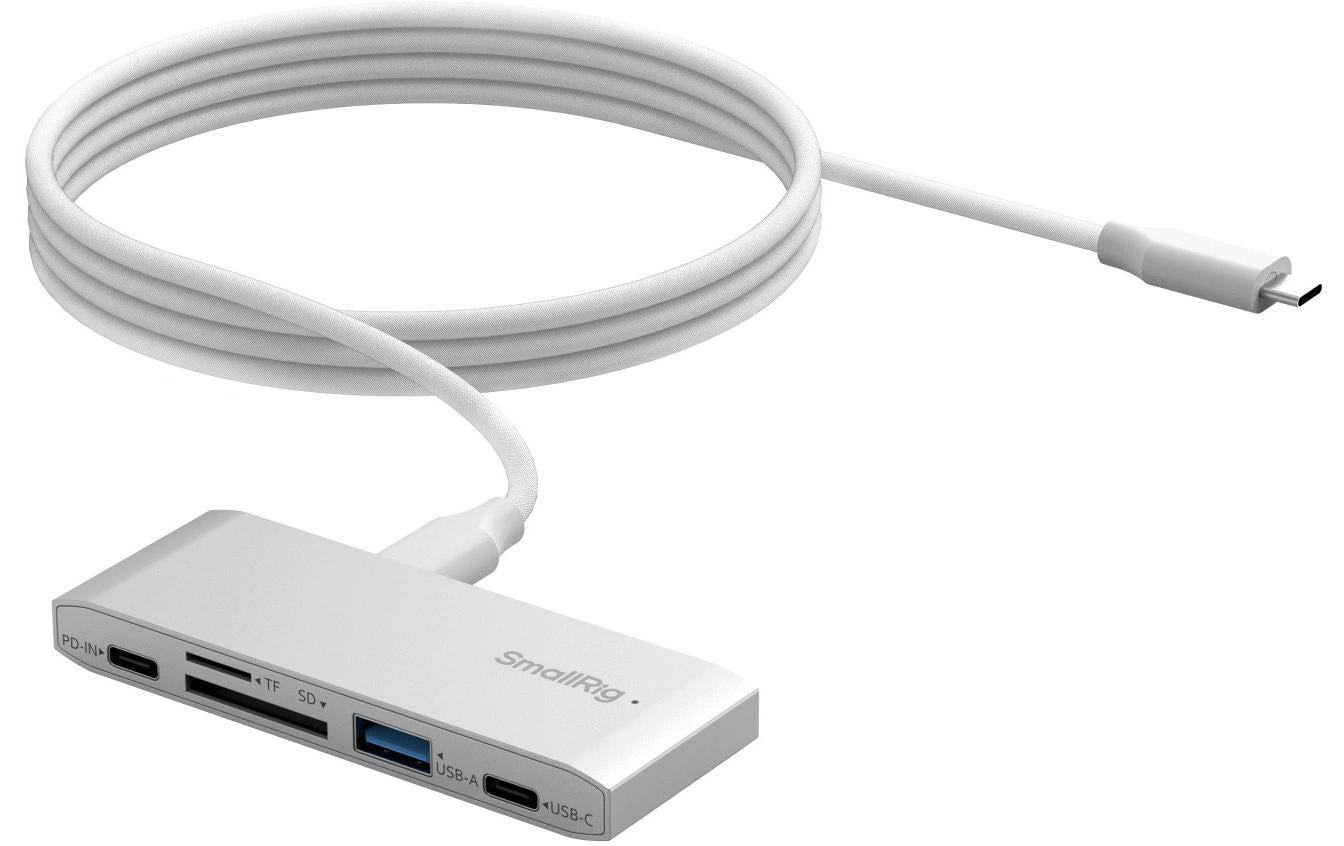 SmallRig 4746 Kartenleser – SD, microSD (SDHC/SDXC, microSDHC/microSDXC) – USB 3.2 Gen 1, 5,12 Gbit/s