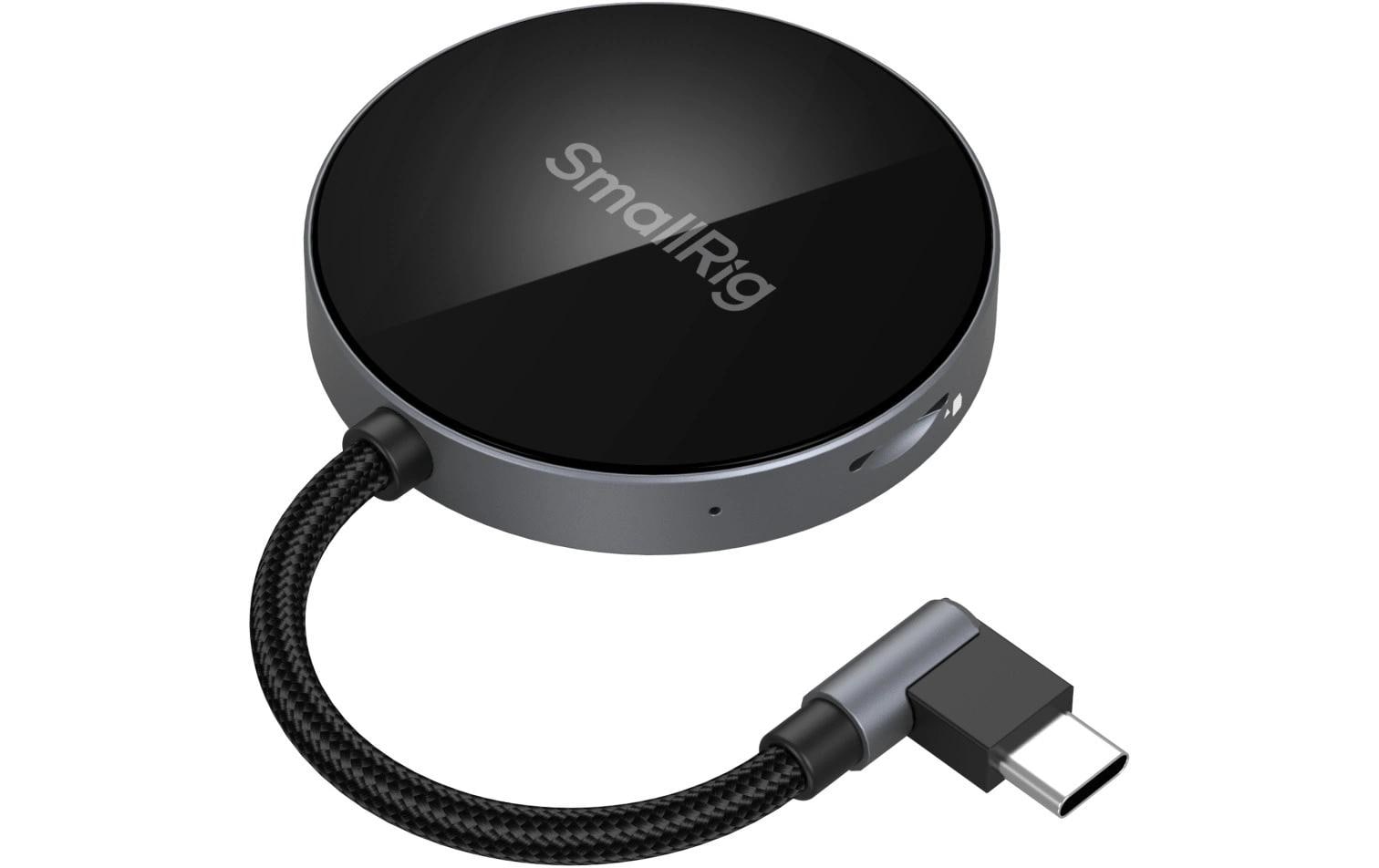SmallRig USB-Kartenleser USB-C – SD/microSD, 2 Steckplätze – USB 3.2 Gen 1 (5 Gbit/s) – Aluminium, LED-Anzeige