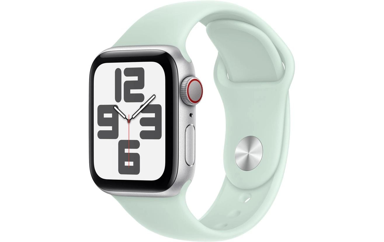 Apple Sportarmband – Armband – für Apple Watch 40 mm, Aquamarin, Grösse S/M, Kunststoff