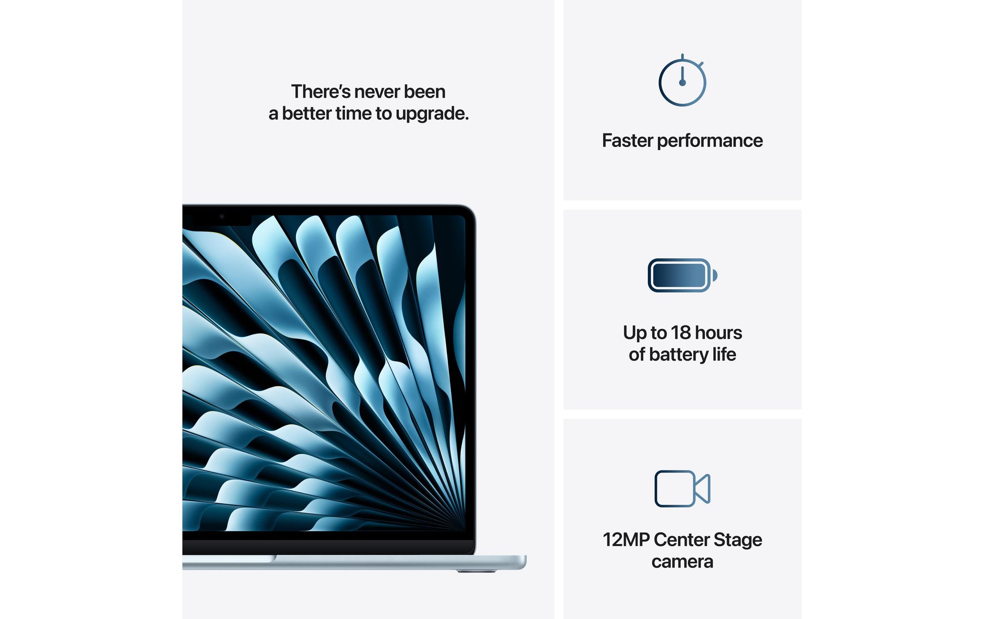 Apple MacBook Air (13,6", M4, 24 GB, 512 GB, Sky Blue)