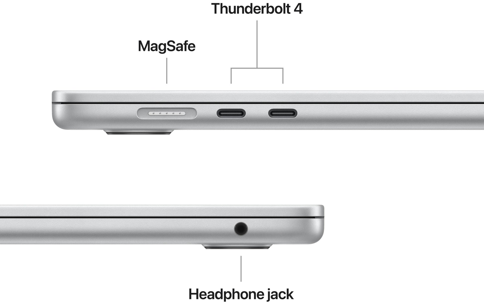 Apple MacBook Air 15,3" M4 – 24 GB, 1 TB SSD, Silber
