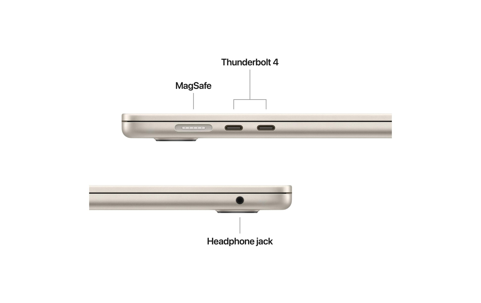 Apple MacBook Air 15 – 15,3" WQXGA+, M4, 16 GB, 256 GB SSD, macOS Sequoia, QWERTZ (CH)