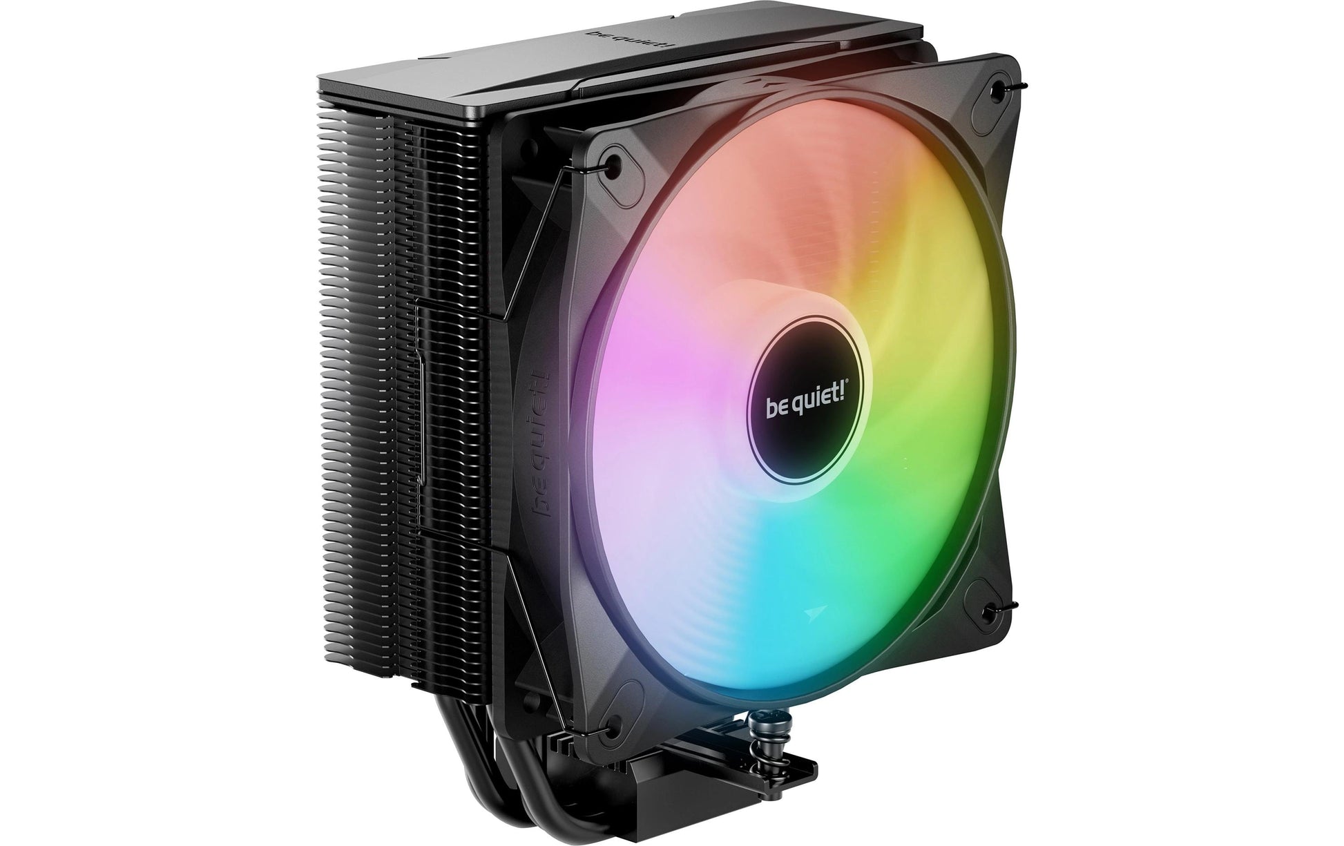 be quiet! be quiet PURE ROCK 3 LX – CPU-Kühler – 12 cm, 4 Wärmerohre, 105,1 m³/h, für LGA1700, AM4, AM5 und andere