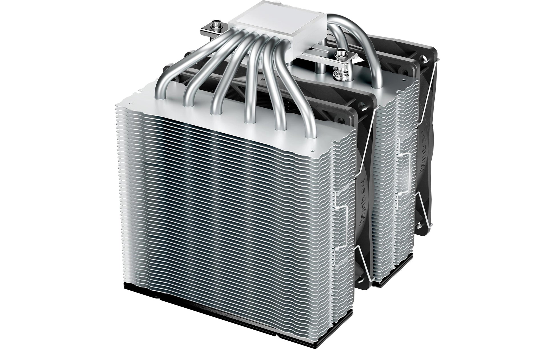 be quiet! be quiet Pure Rock Pro 3 – CPU-Kühler – 2×120 mm, 250 W TDP, für LGA 1700, AM5, AM4 und andere, Silber