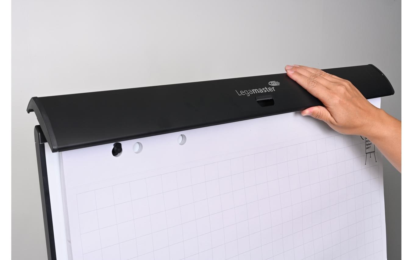 Legamaster Flipchart-Block SKETCH PRO – 72 × 205 cm, schwarz, Stahl