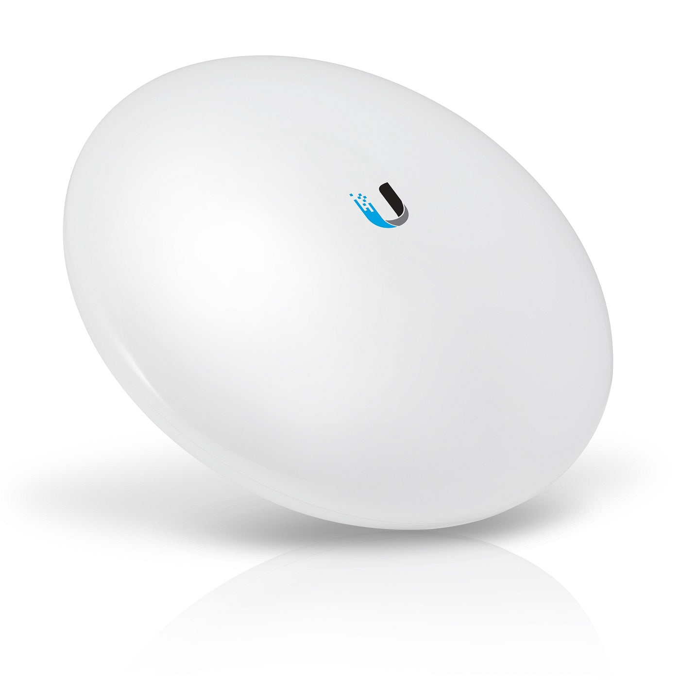 Ubiquiti airMAX NanoBeam ac – 2,4 GHz Funkbrücke, 13 dBi, 1× GbE, PoE-Adapter, Weiss
