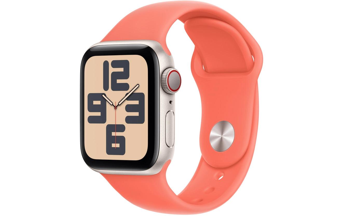 Apple Tangerine Sportarmband – Armband – für Apple Watch 40 mm, Tangerine, S/M, Kunststoff