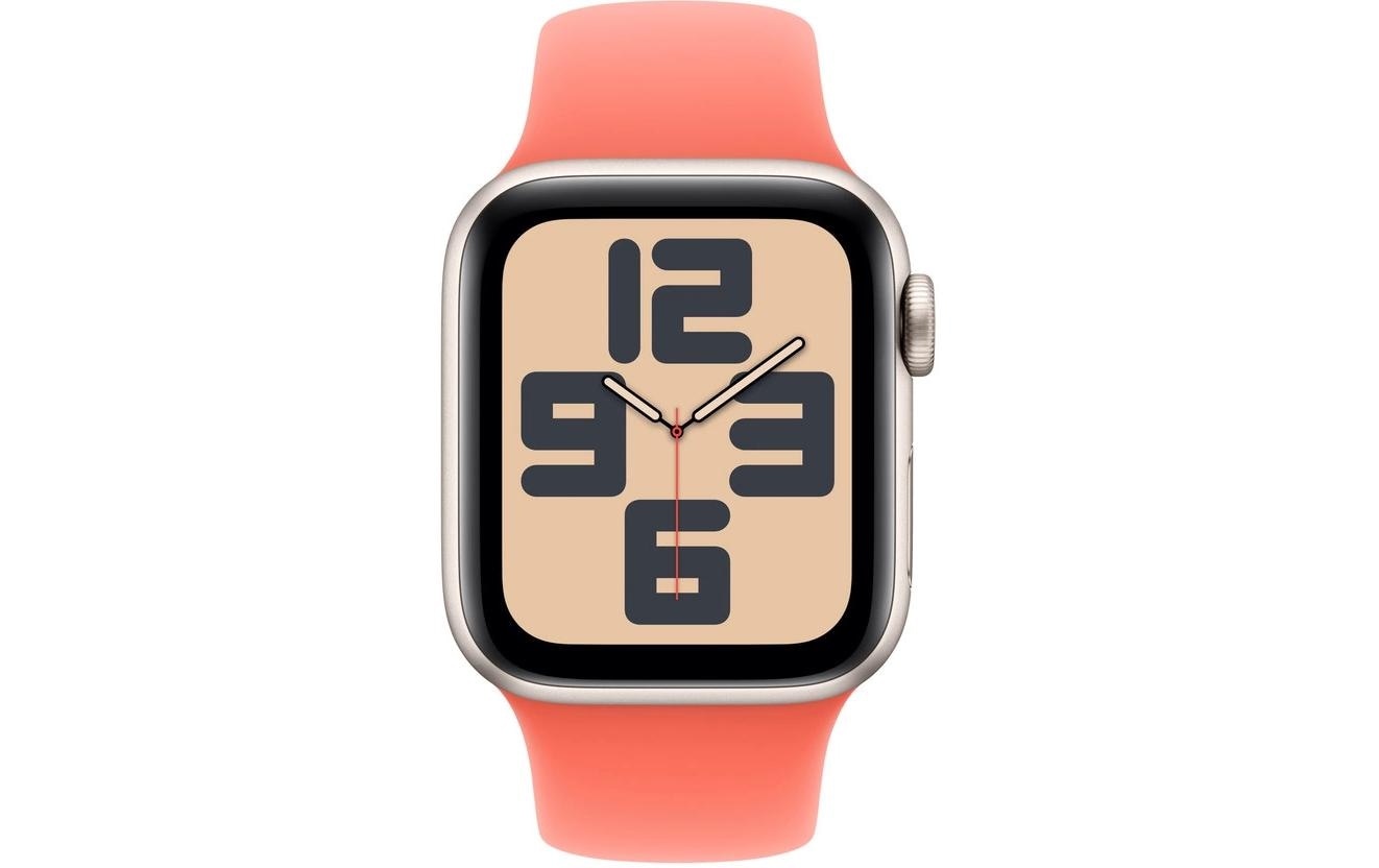 Apple Tangerine Sportarmband – Armband – für Apple Watch 40 mm, Tangerine, S/M, Kunststoff