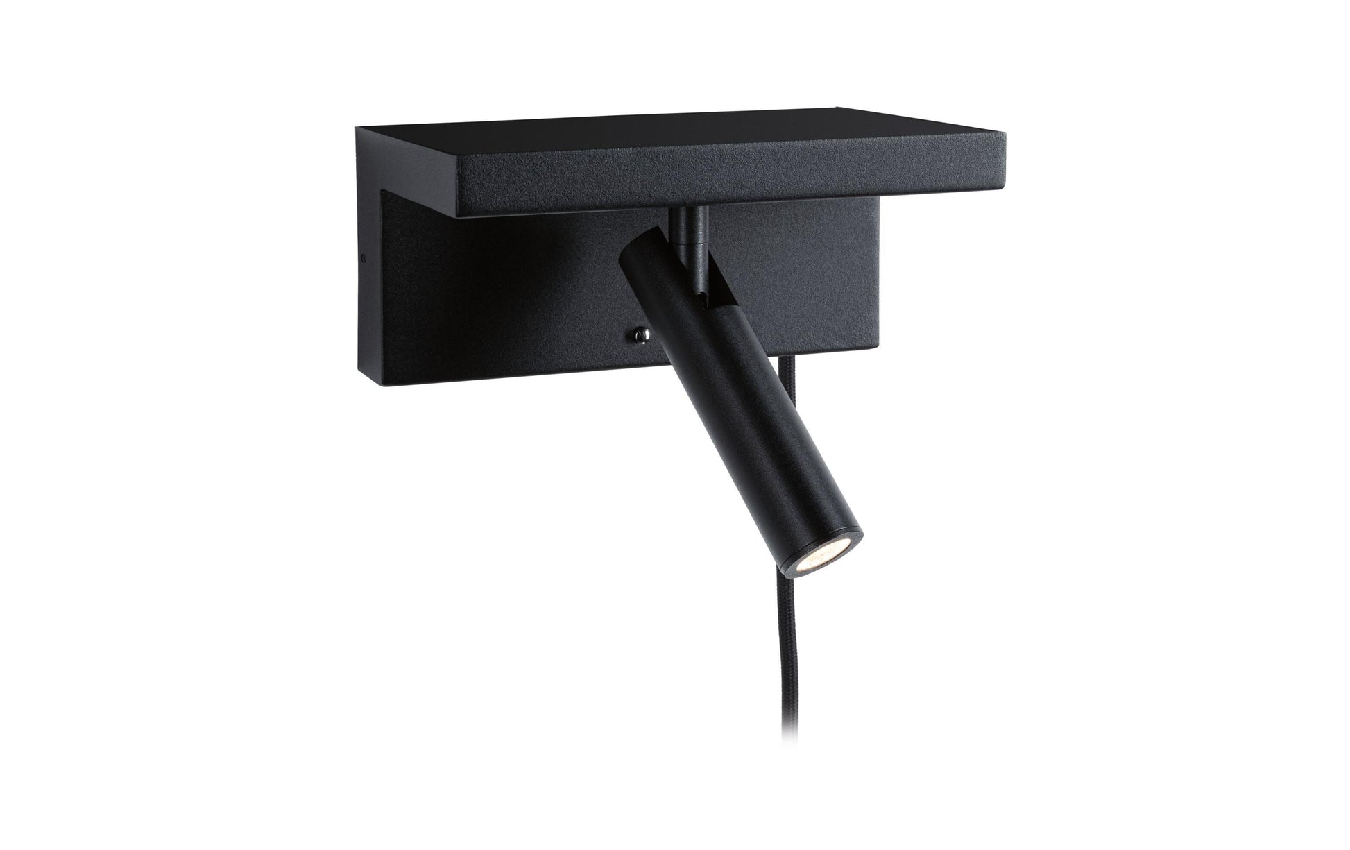 Paulmann Wandleuchte Jerik – 225 lm, 2,4 W, 3000 K, 3-Stufen-Dim, Schwarz, USB-C