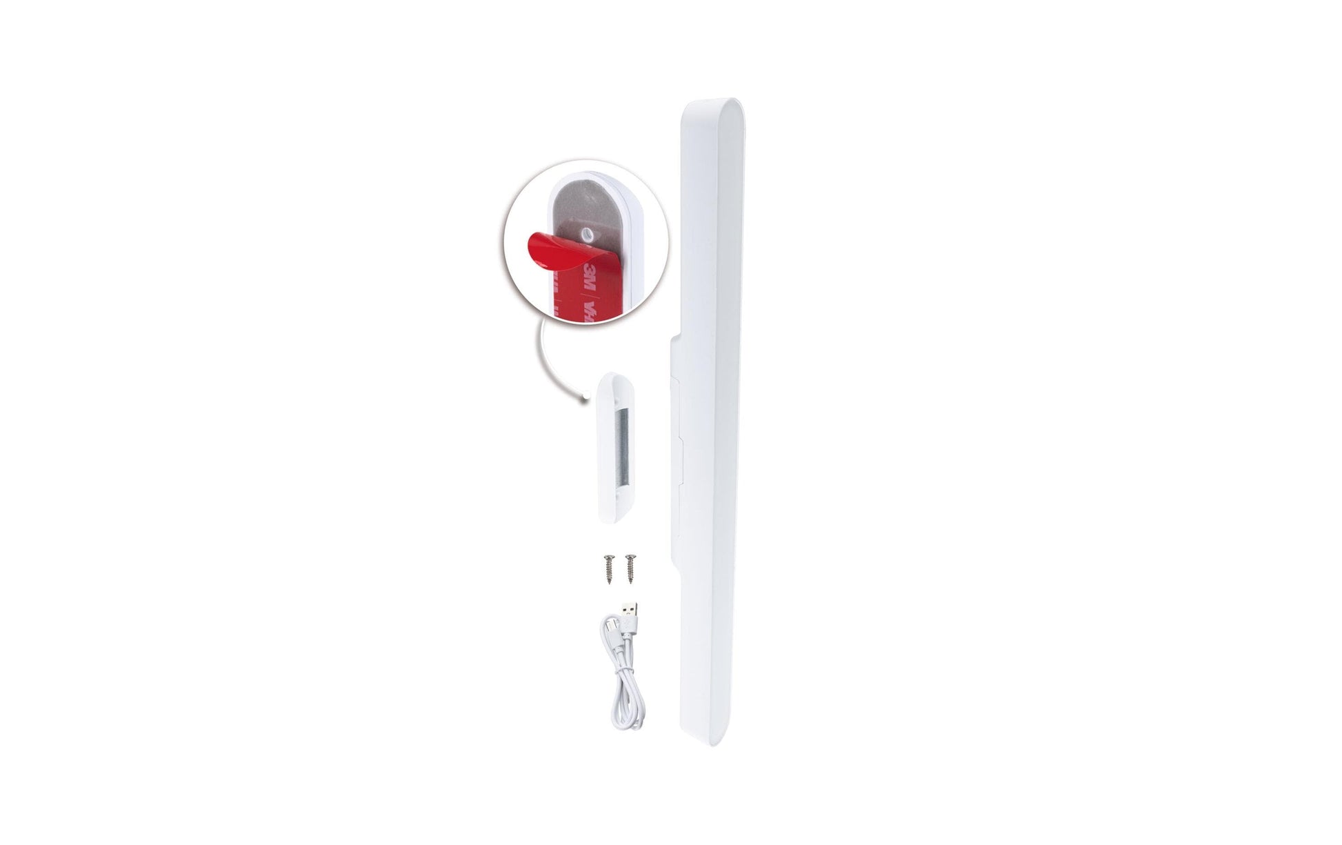 Paulmann Möbelleuchte Atali 24 – 40 cm, 310 lm, 2,6 W, 4000 K, dimmbar, Akku, weiss