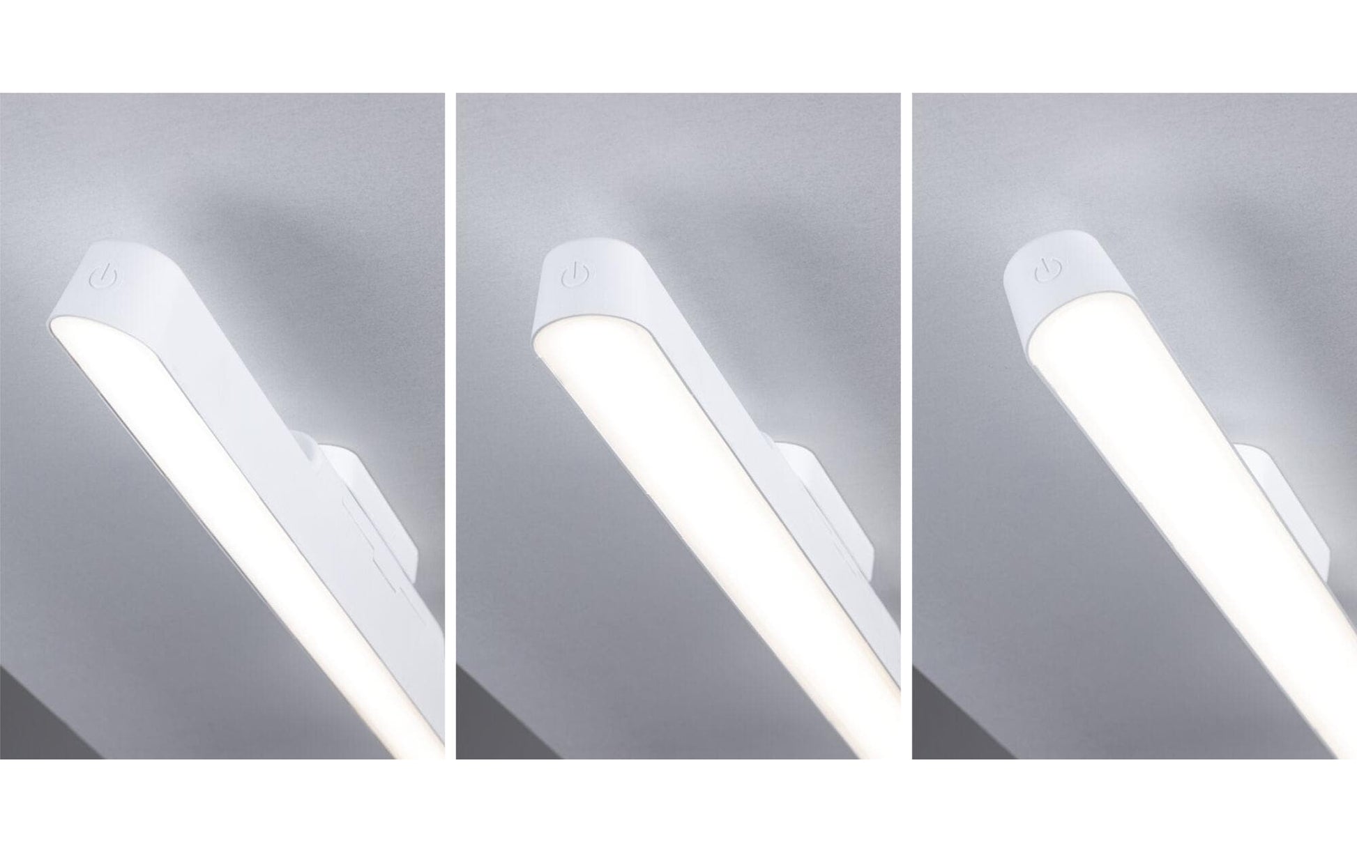 Paulmann Möbelleuchte Atali 24 – 40 cm, 310 lm, 2,6 W, 4000 K, dimmbar, Akku, weiss