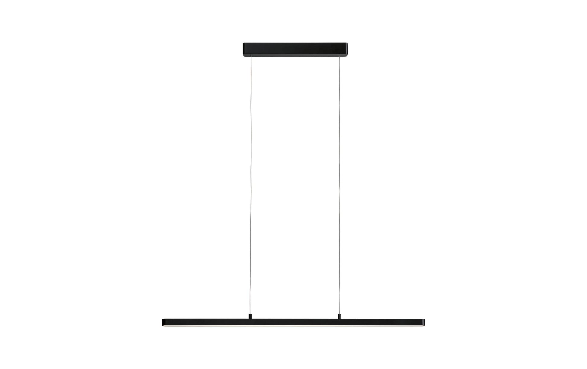 Paulmann Pendelleuchte Lento – 100 × 3 cm, 4950 lm, 43 W, 2700–6500 K, dimmbar, für ZigBee 3.0, schwarz