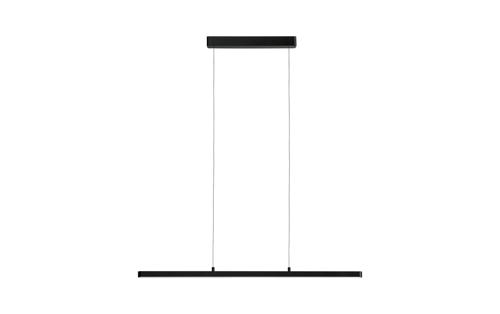 Paulmann Pendelleuchte Lento – 100 × 3 cm, 4950 lm, 43 W, 2700–6500 K, dimmbar, für ZigBee 3.0, schwarz