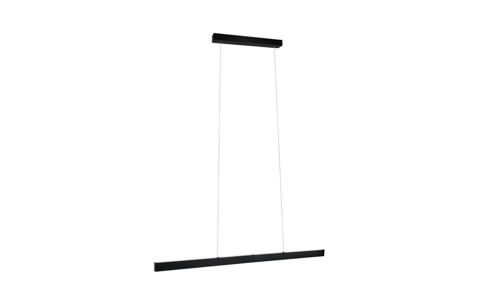 Paulmann Pendelleuchte Aptare – 180 × 90–150 cm, 1800 lm, 45 W, 2700 K, dimmbar, für ZigBee 3.0, schwarz