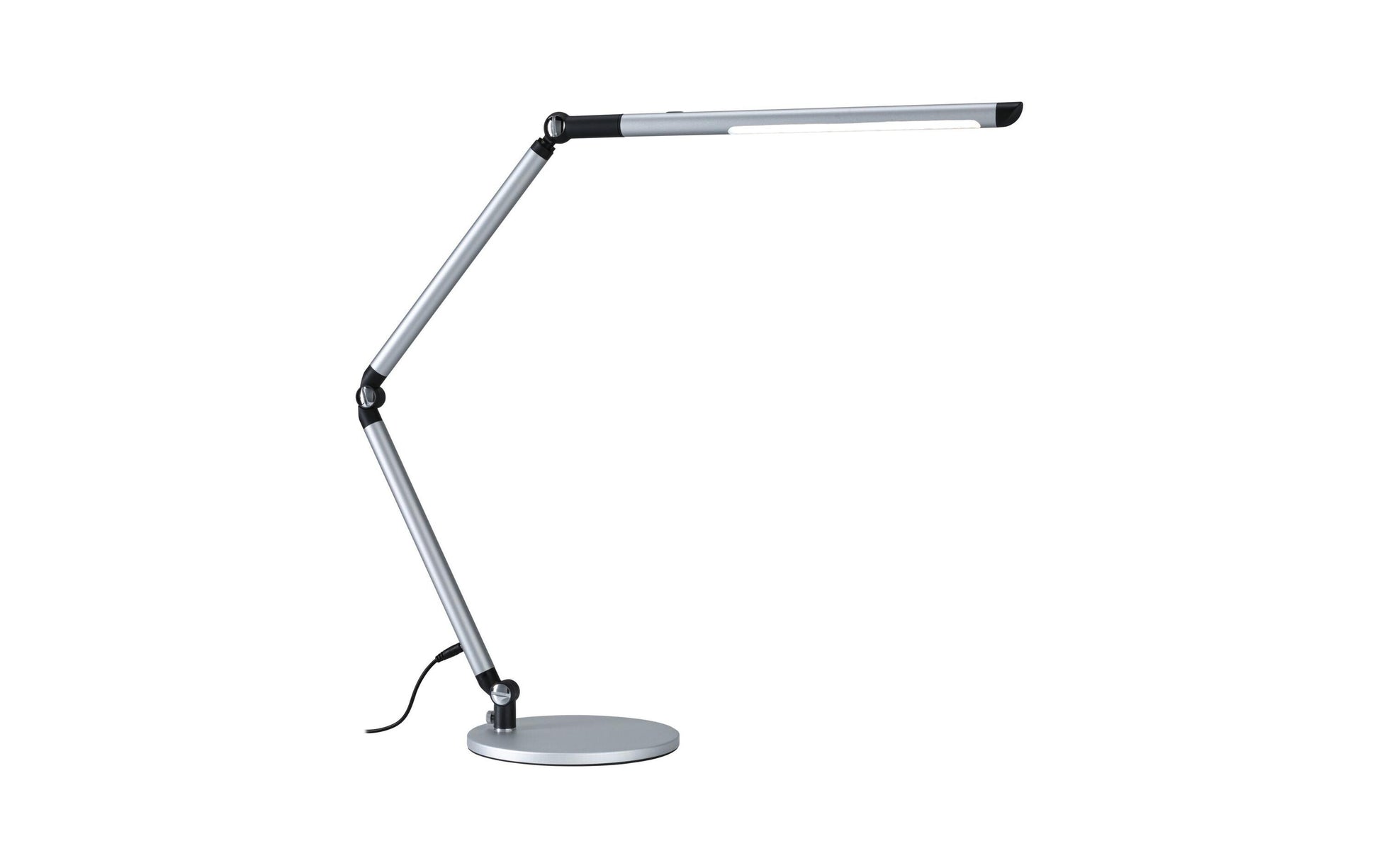 Paulmann Tischleuchte FlexBar – 72,5 × 19 × 36,2 cm, 1000 lm, 9,5 W, 3000–6500 K, dimmbar, silber